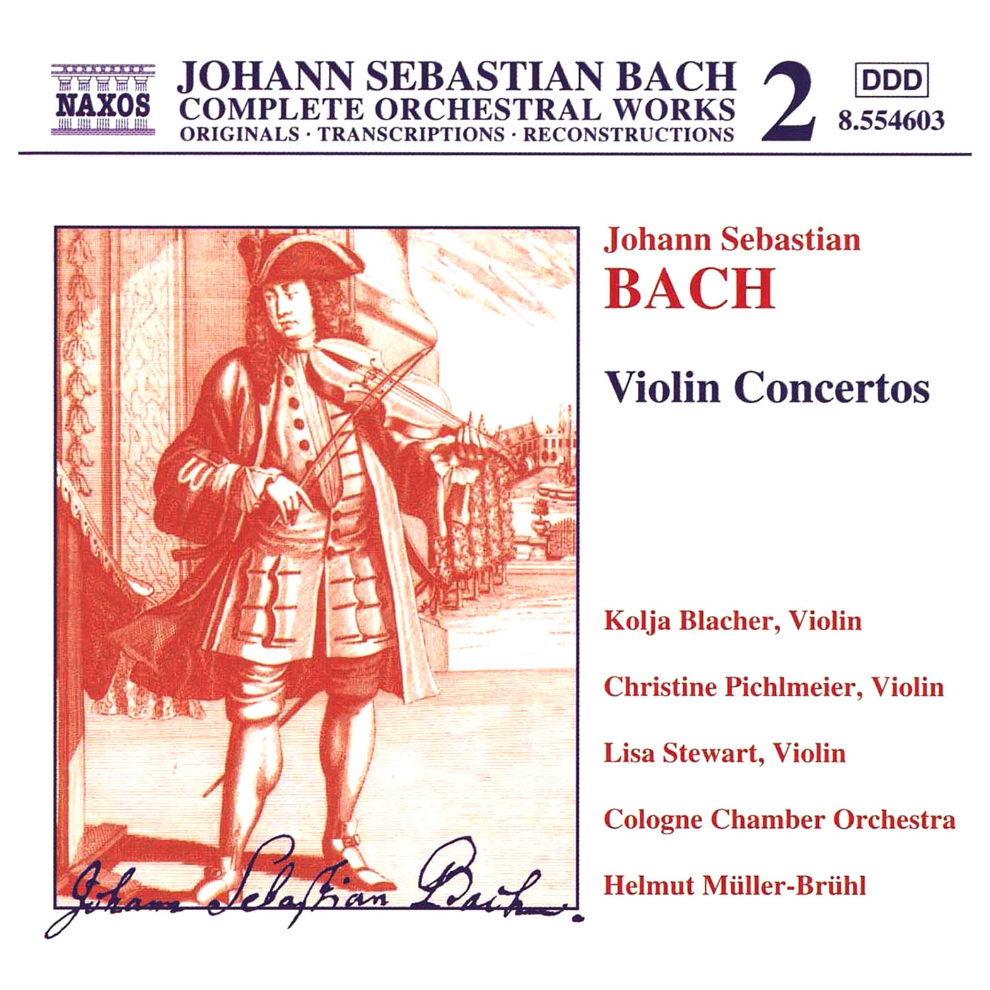 BACH, J.S.: Violin Concertos, BWV 1041-1043 and BWV 1052