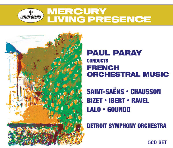 Paul Paray conducts French Orchestral Music (5 CDs)