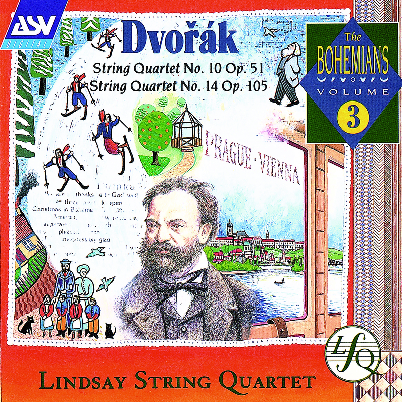 Dvora k: String Quartet No. 14 in A flat, Op. 105, B. 193  3. Lento e molto cantabile