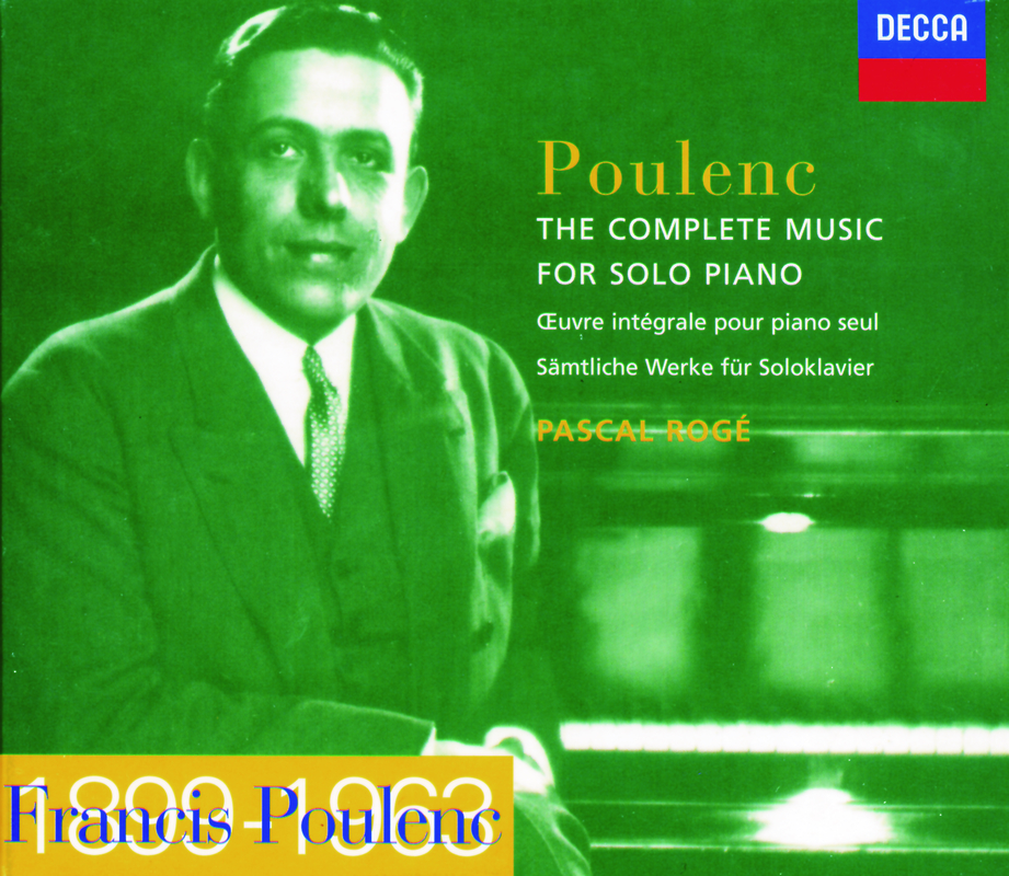 Poulenc: Feuillets d' album, FP68  1. Ariette De cide