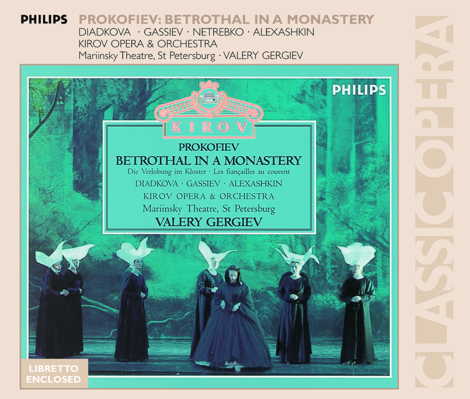 Prokofiev: Betrothal in a Monastery  Act 3 Tableau 6  " My respectful greetings to the Se or"