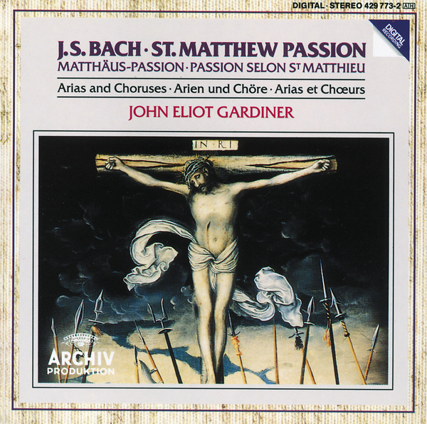 J.S. Bach: St. Matthew Passion, BWV 244 / Part One - No.6 Aria (Alto): "Buss und Reu"