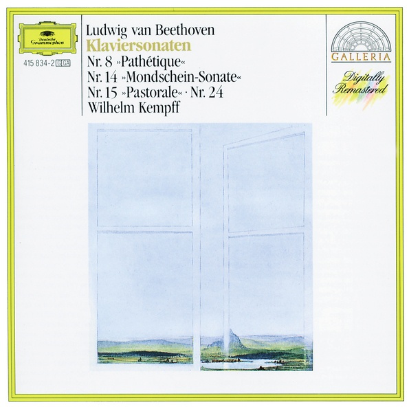 Beethoven: Piano Sonatas Nos. 8 " Pathe tique", 14 " Moonlight", 15 " Pastorale"  24