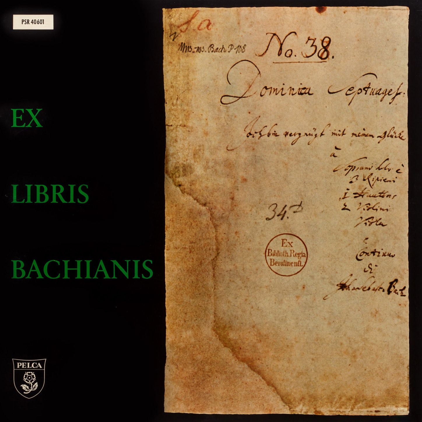 Kantate fü r Orchester, Chor und Solisten, BWV 84, " Ich bin vergnü gt mit meinem Glü cke": IV. Recitativo Im Schweisse meines Angesichts