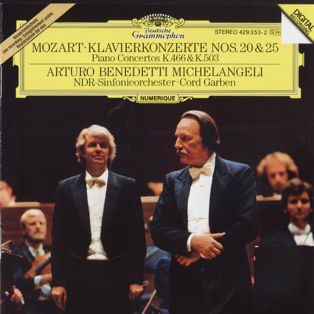 Piano Concerto No.25 In C, K.503 - Cadenza: Camillo Togni (1922 - 1993) - 1. Allegro Maestoso