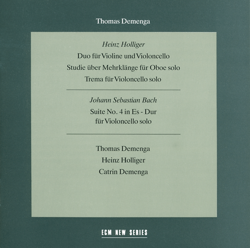 Holliger: Duo fü r Violin und Violoncello 1982