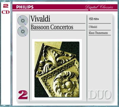Vivaldi: Bassoon Concerto in E minor, RV 484 - 2. Andante