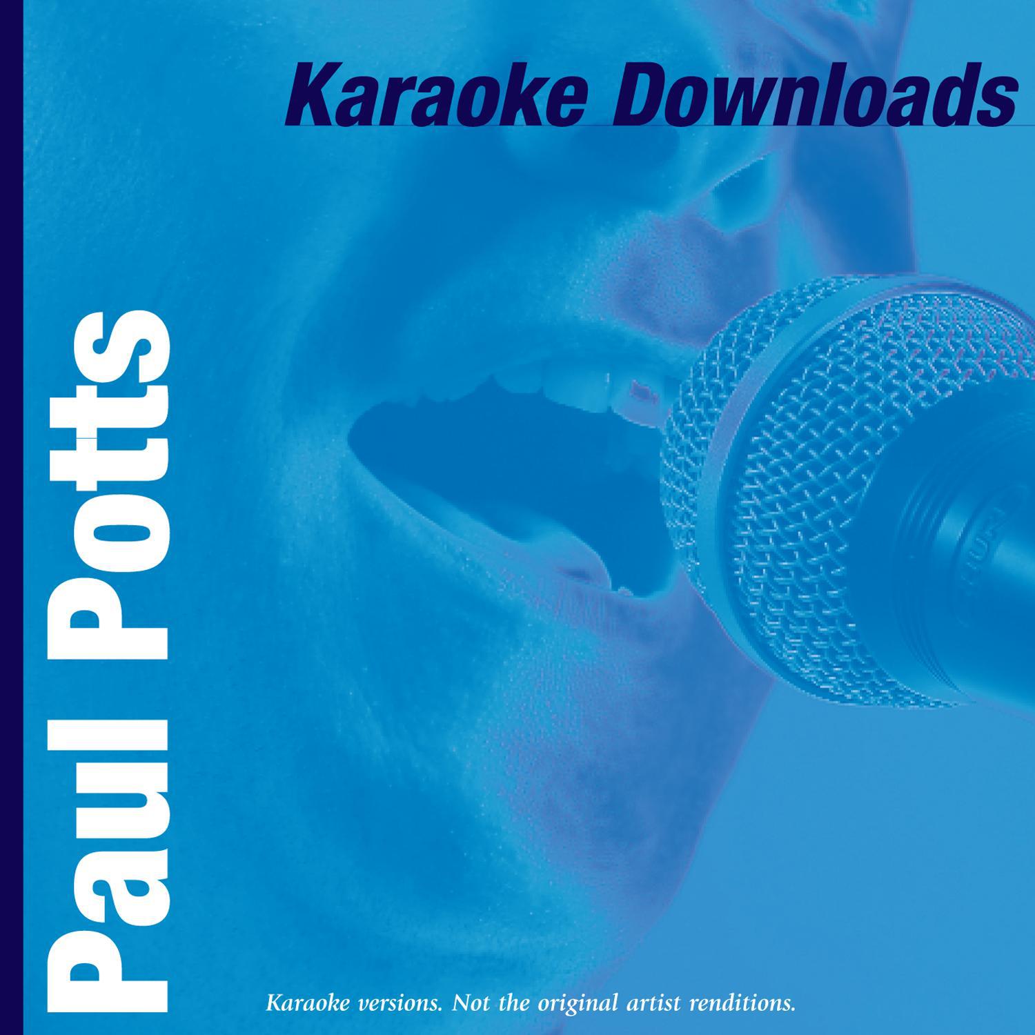 Karaoke Downloads - Paul Potts