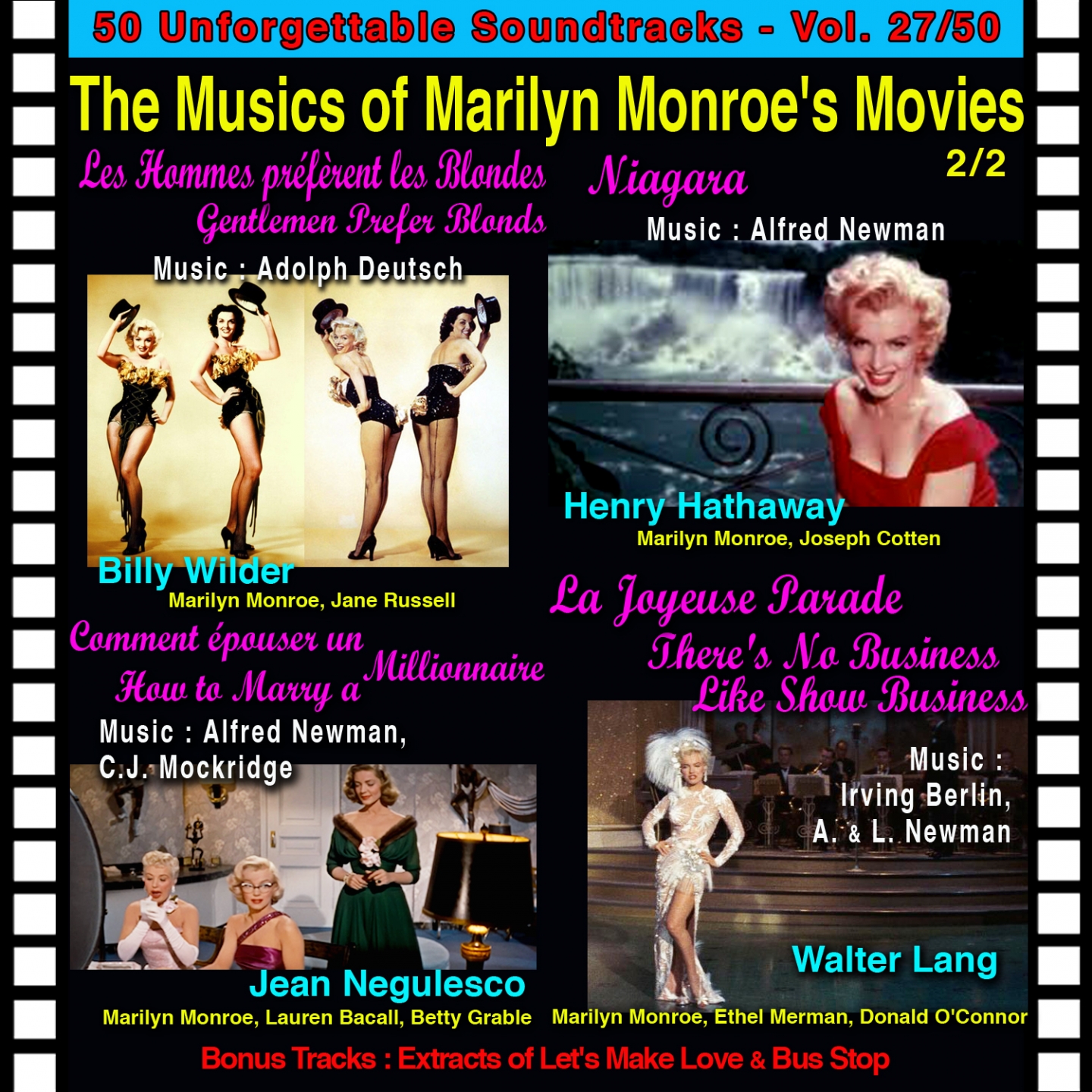Les Hommes Pre fe rent Les Blondes  Gentlemen Prefer Blondes: Bye Bye Baby Marilyn Music Movies 2  2