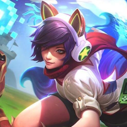 Arcade Ahri Login Screen