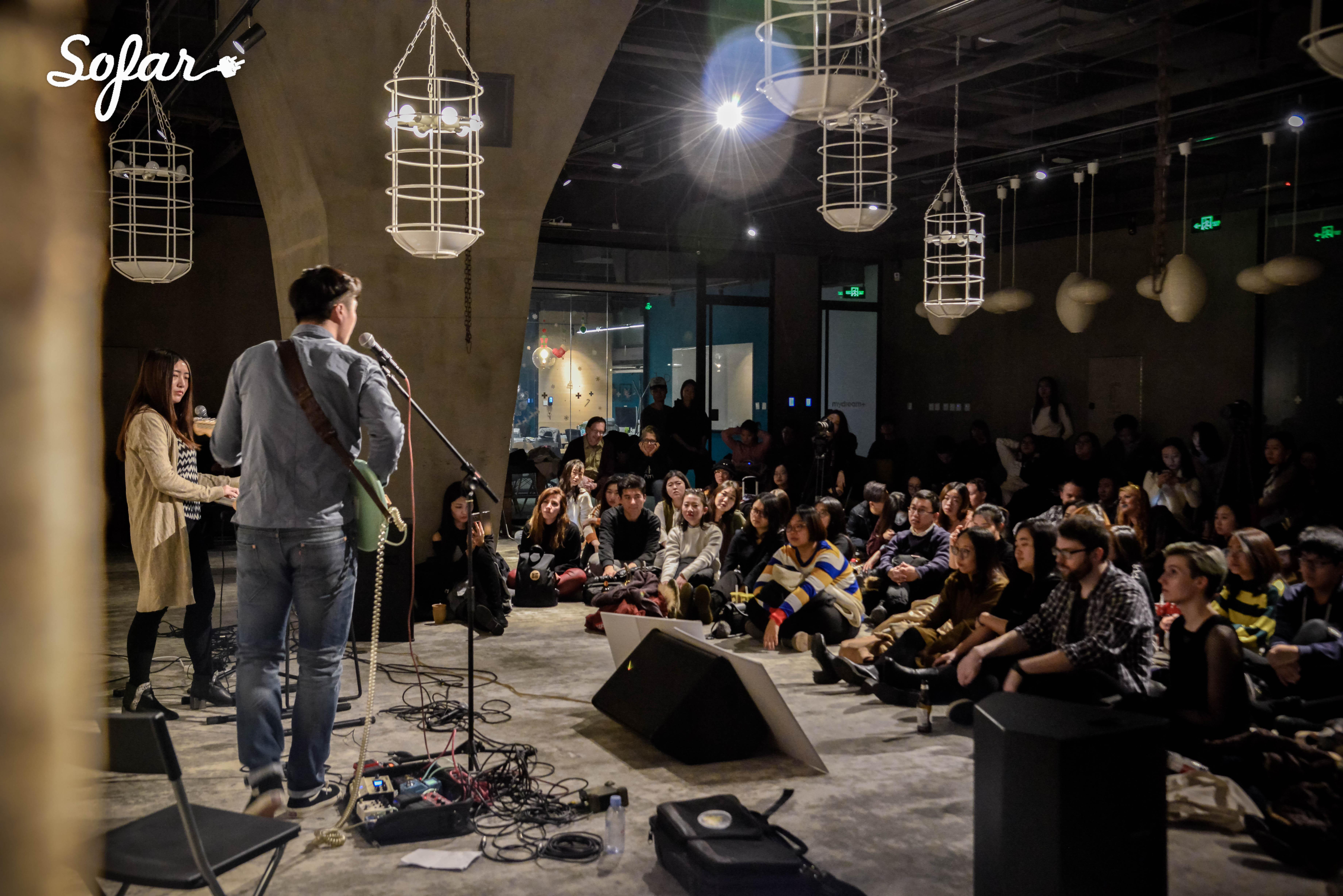 Who let the music on