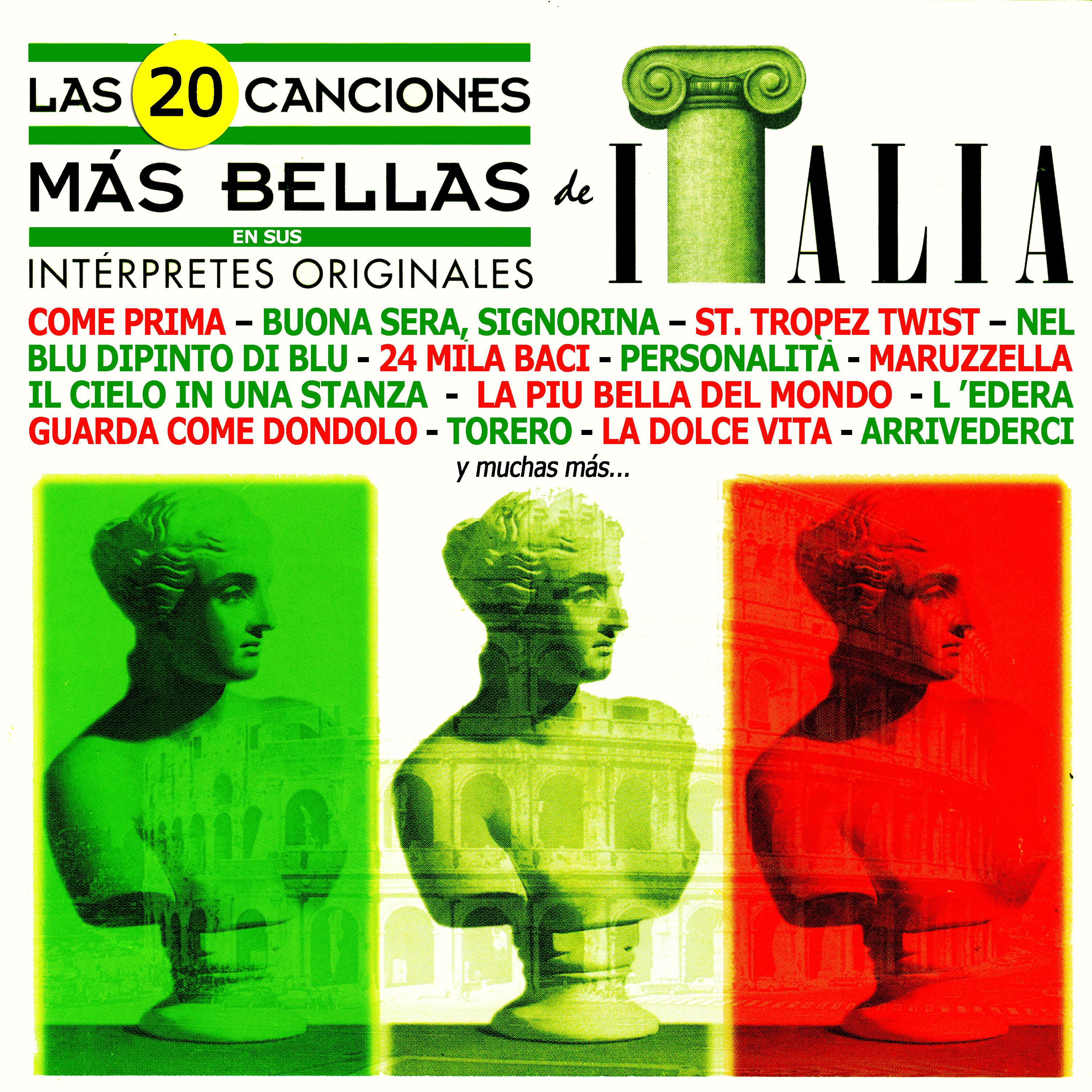Las 20 canciones ma s bellas de Italia