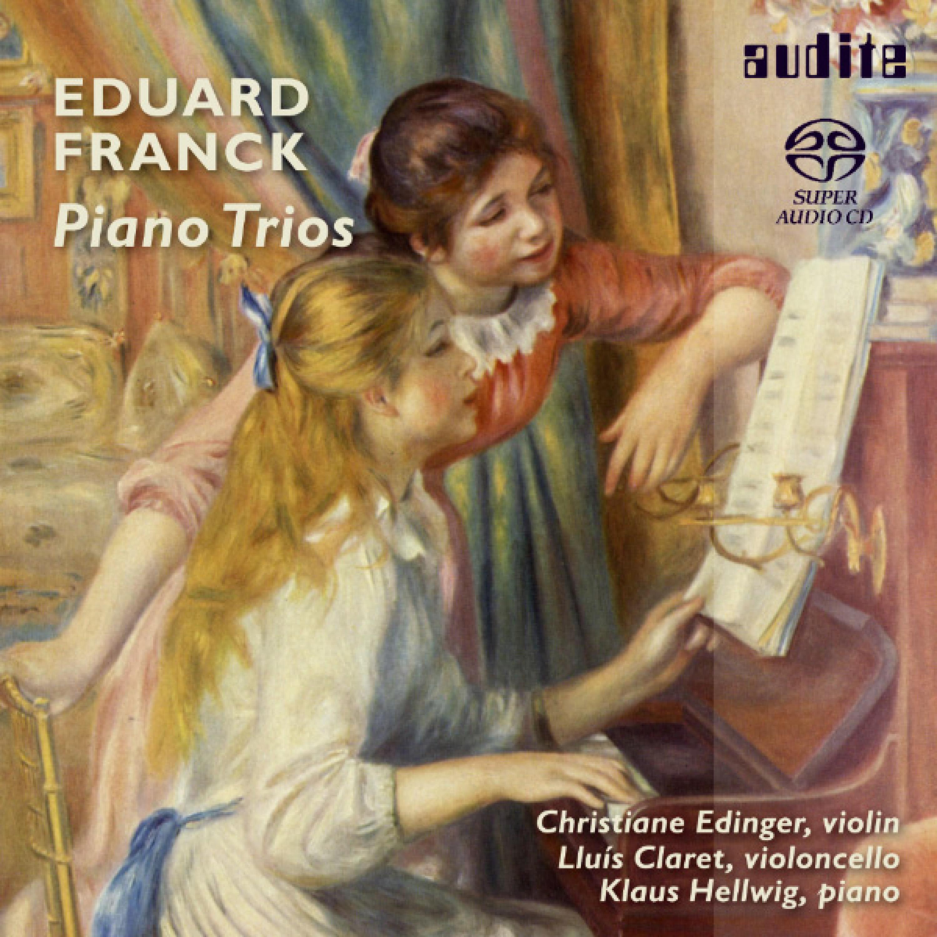 Piano Trio in D Major, Op. 58: Allegro molto Vivace