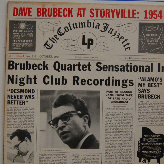 Dave Brubeck at Storyville: 1954 [live]