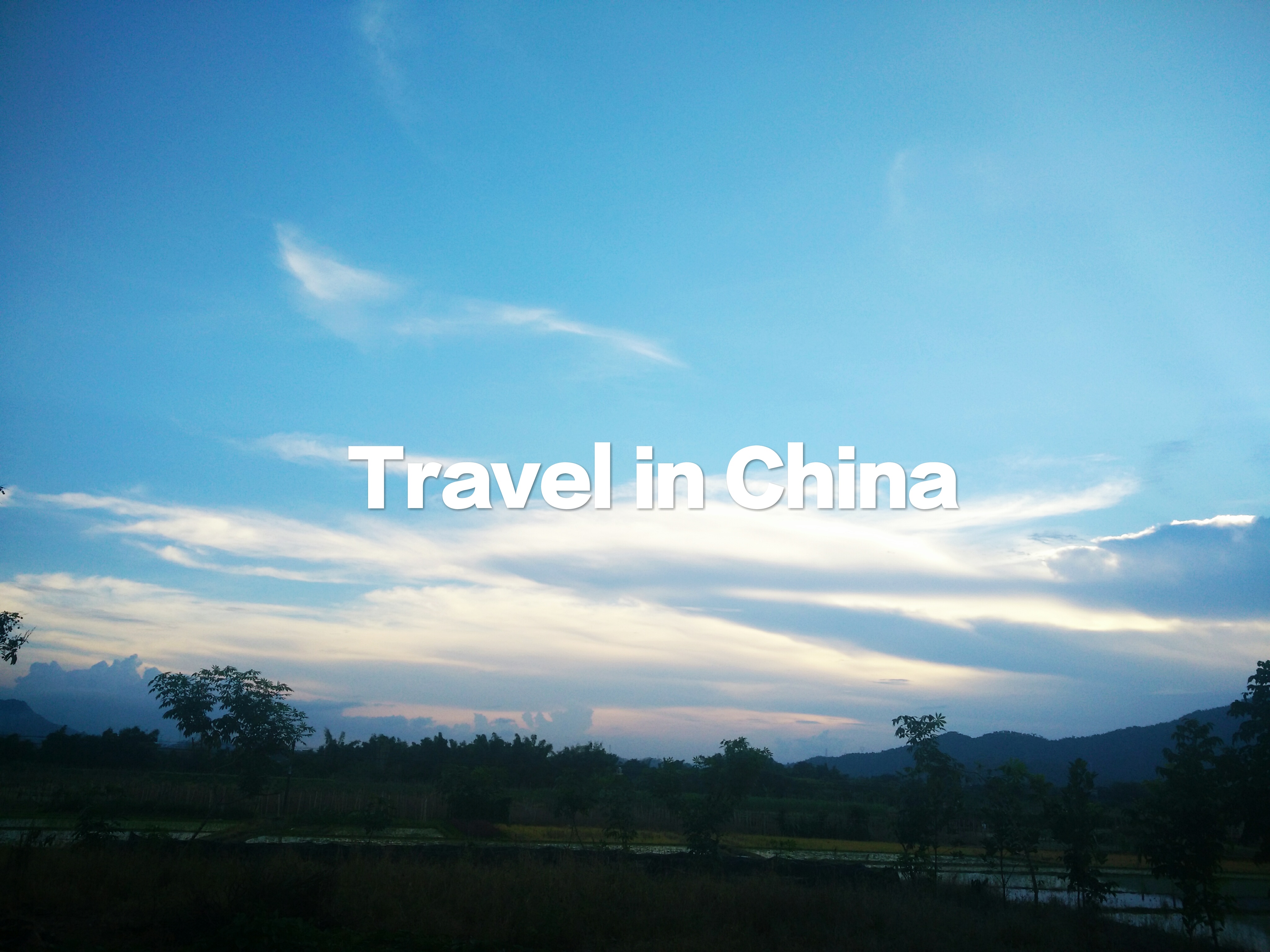 Travel in China