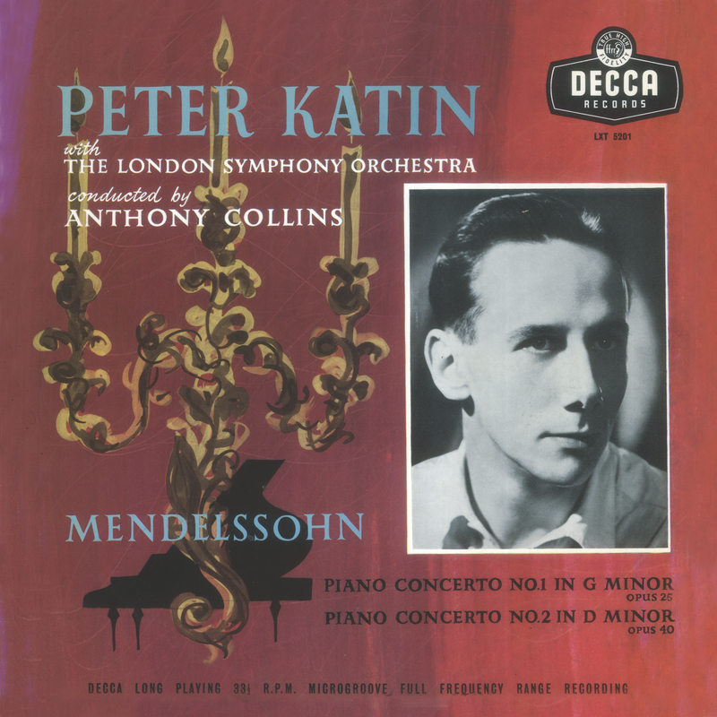 Mendelssohn: Piano Concerto No. 2 in D Minor, Op. 40, MWV O11 - 1. Allegro appassionato