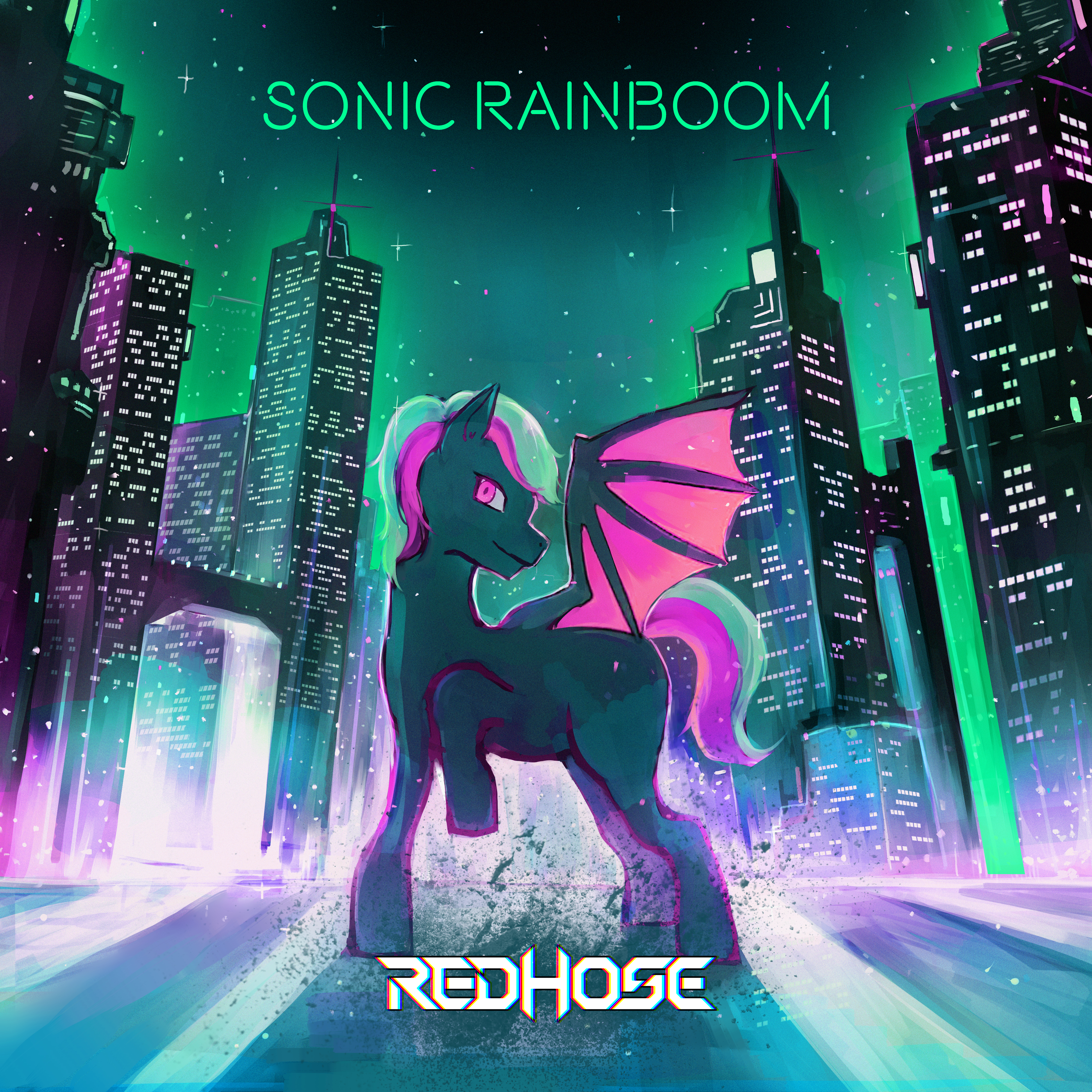 Sonic Rainboom cai hong yin bao