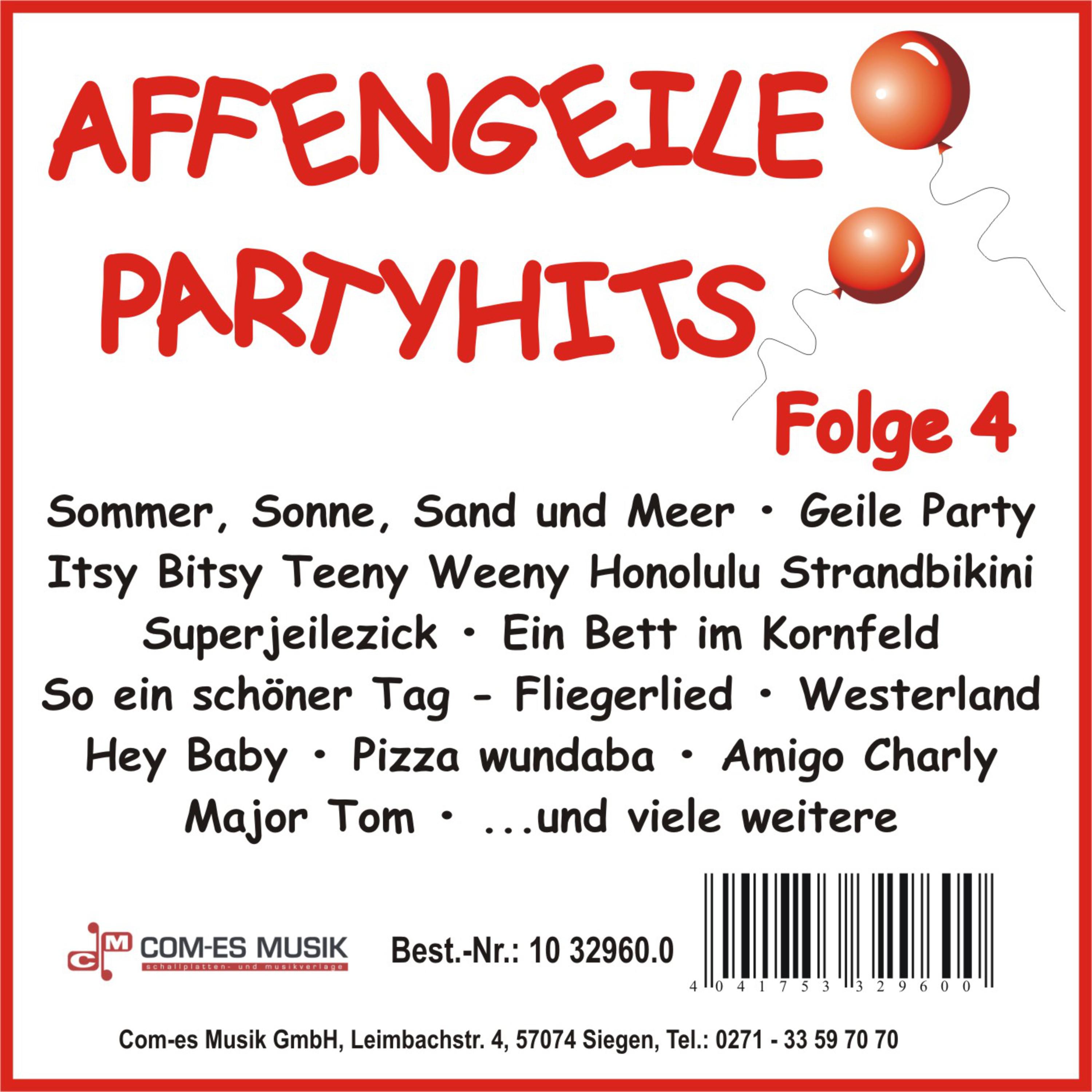 Affengeile-Partyhits, Folge 4