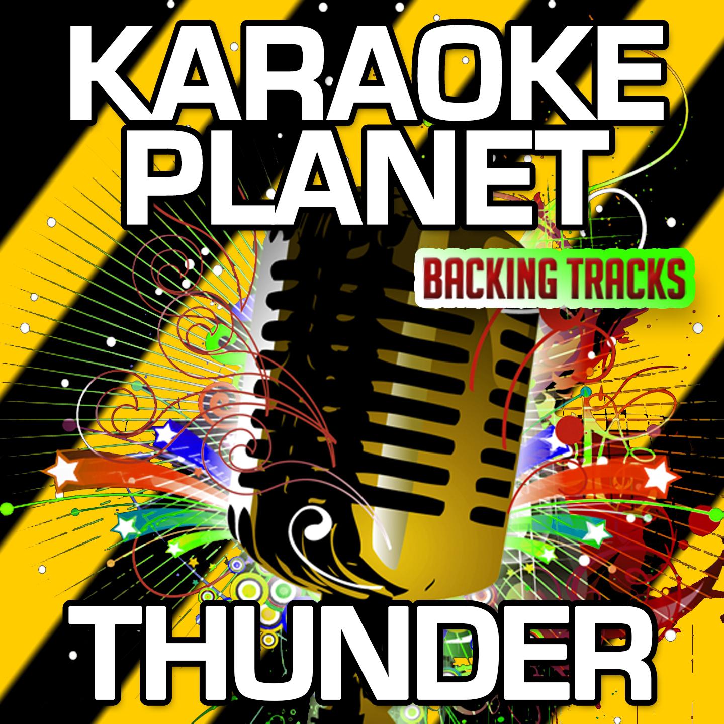 Thunder (Karaoke Version With Background Vocals) (Originally Performed By Leona Lewis)