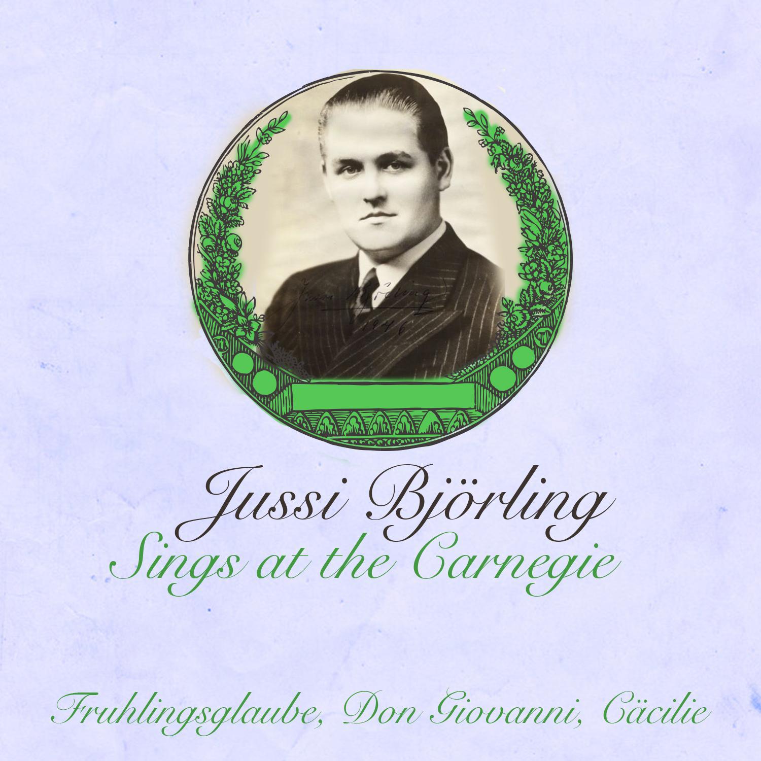 Bjoerling Sings at the Carnegie