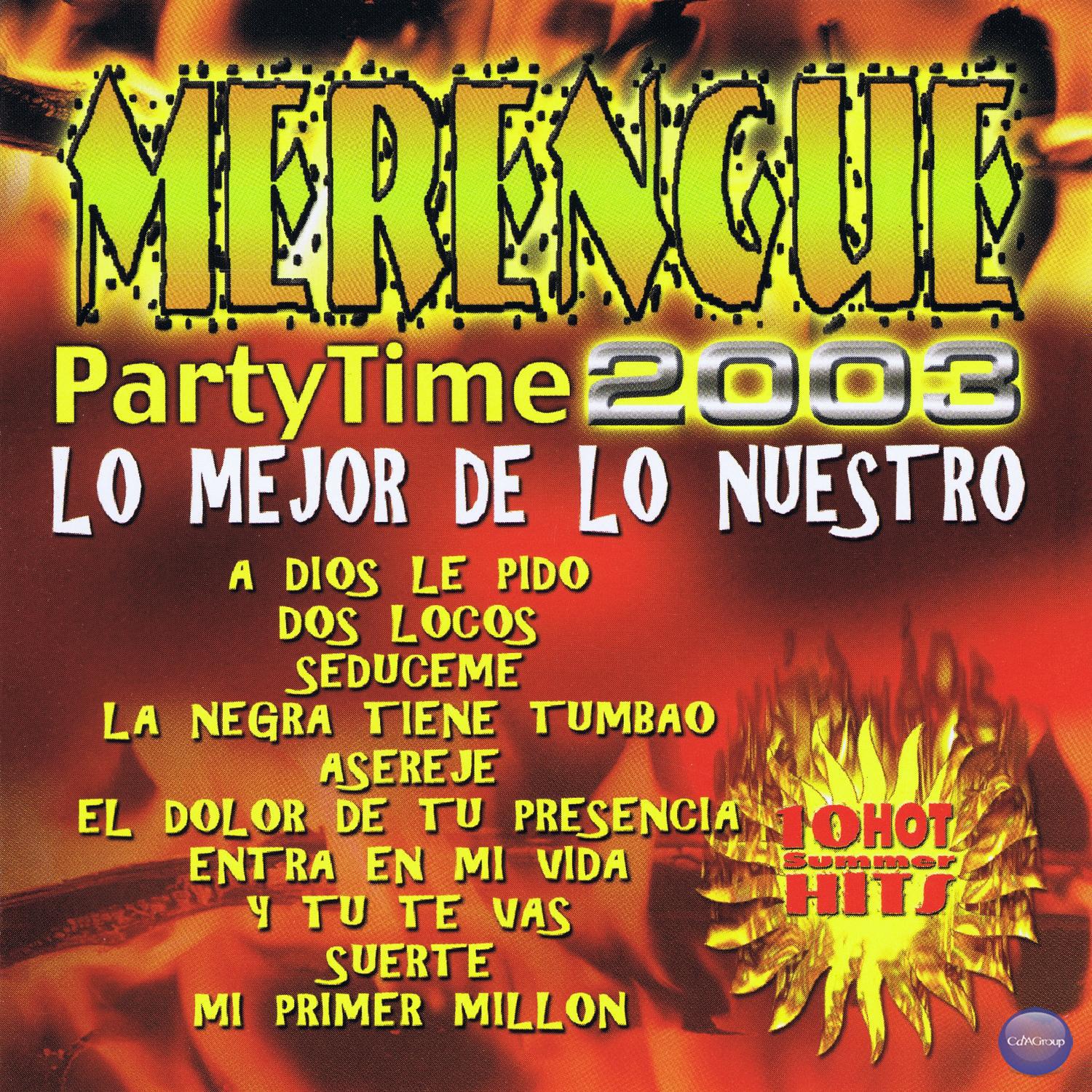 Merengue Party Time 2003: Lo Mejor de Lo Nuestro