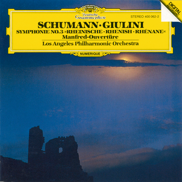 Schumann: Symphony No. 3 & Manfred Overture