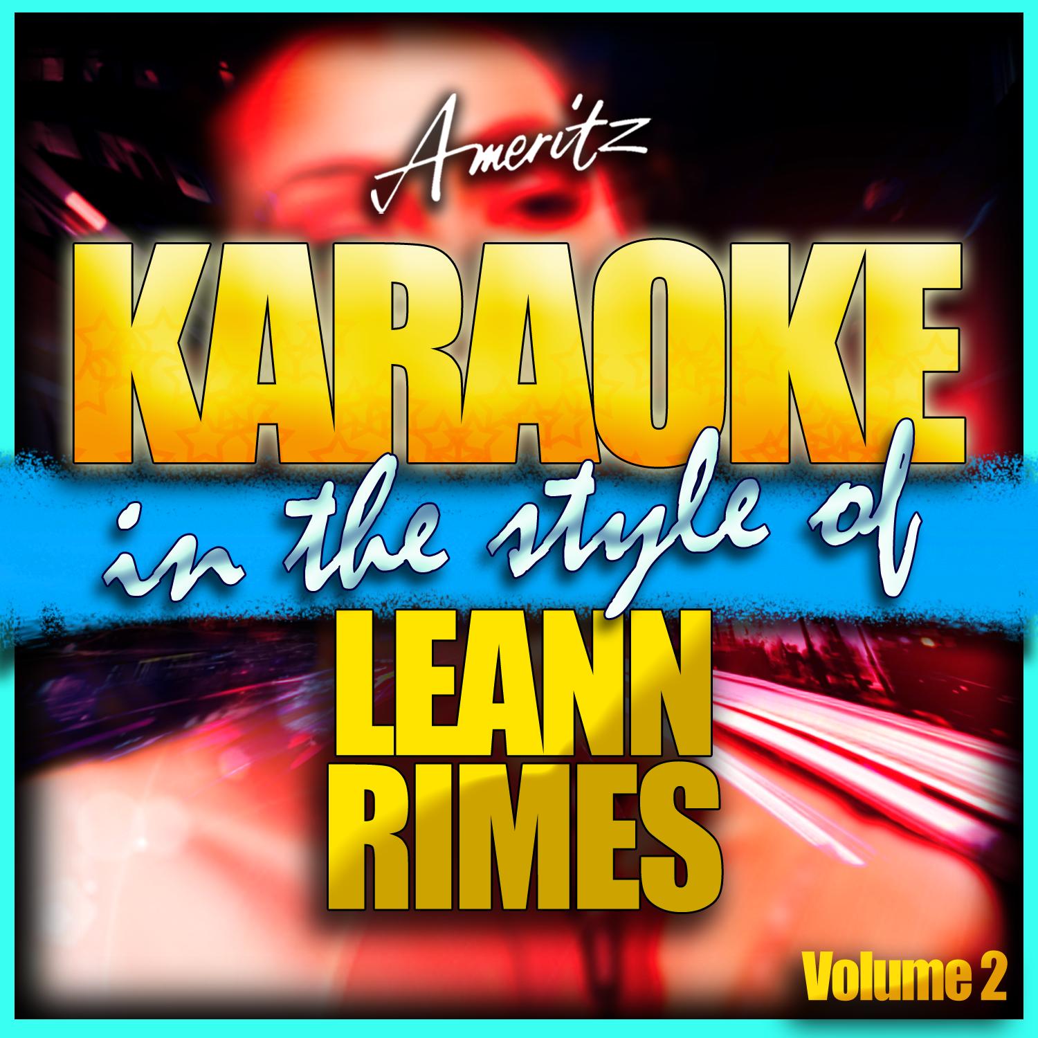 Blue (In the Style of Leann Rimes) [Karaoke Version]