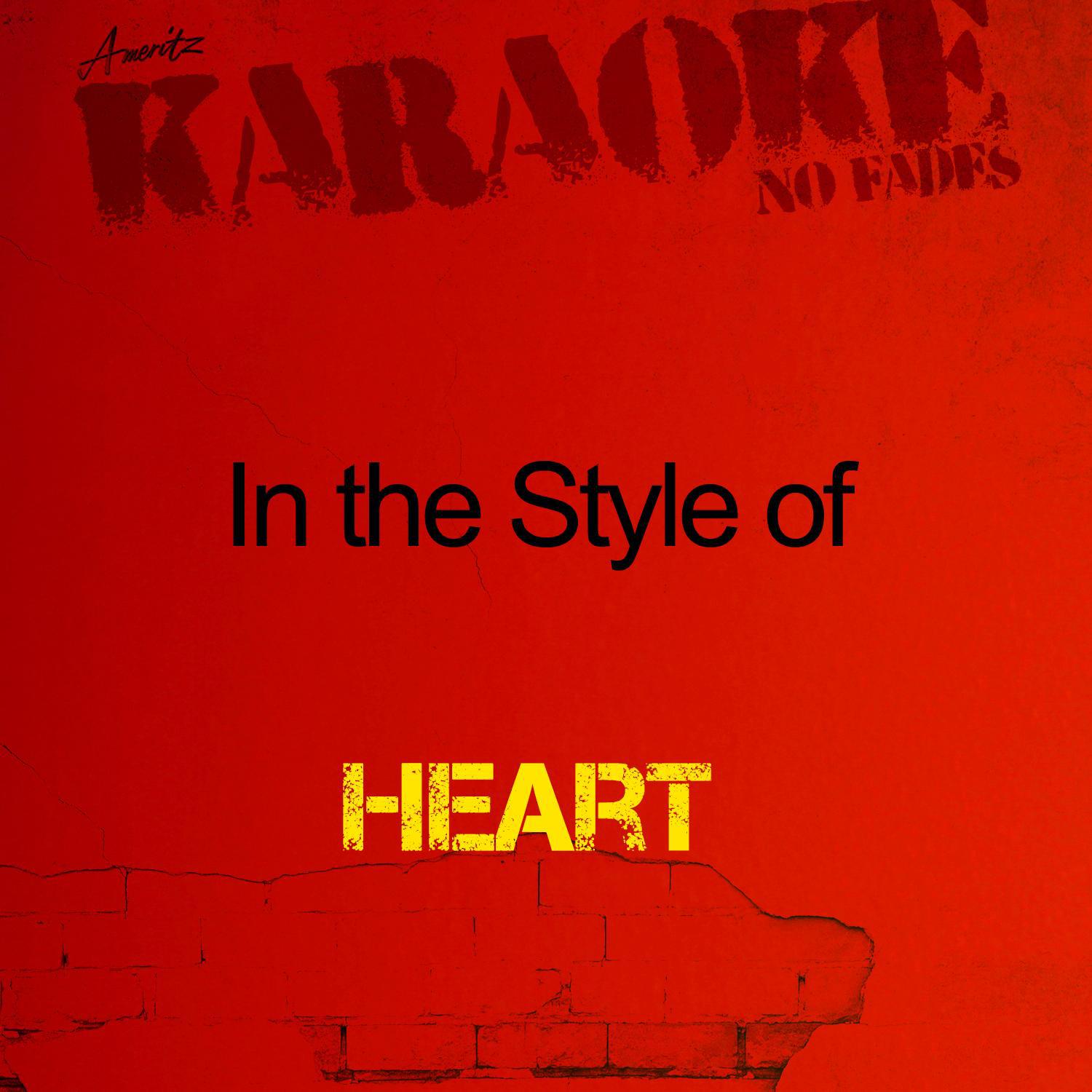 Karaoke (In the Style of Heart)