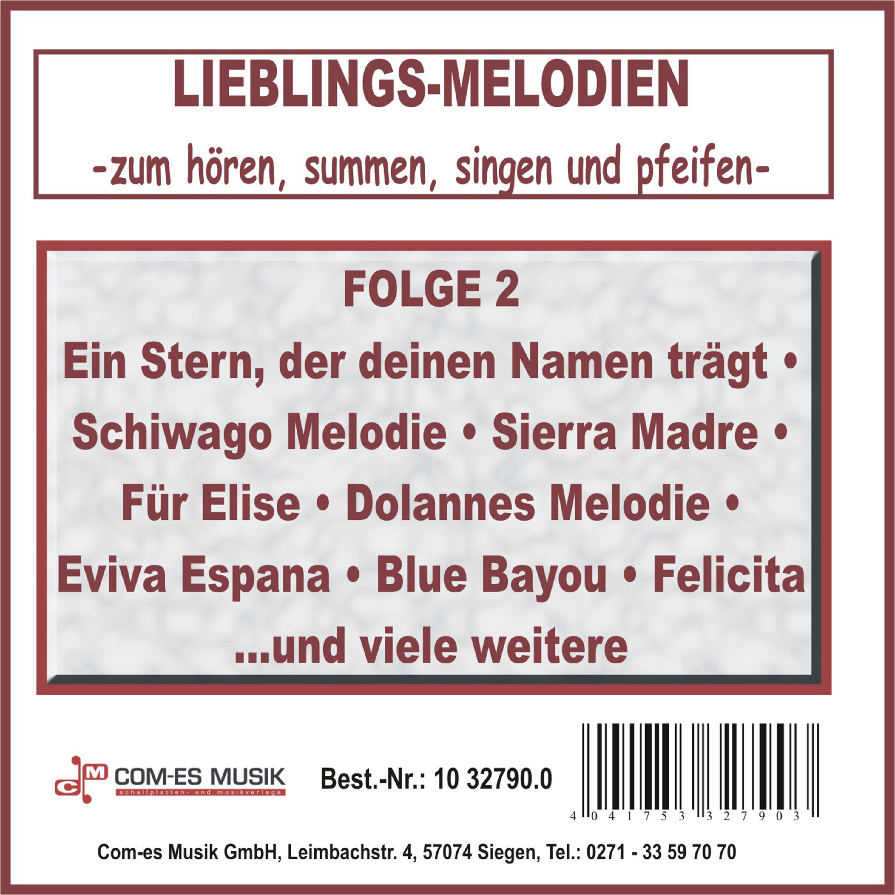 Lieblings-Melodien, Folge 2