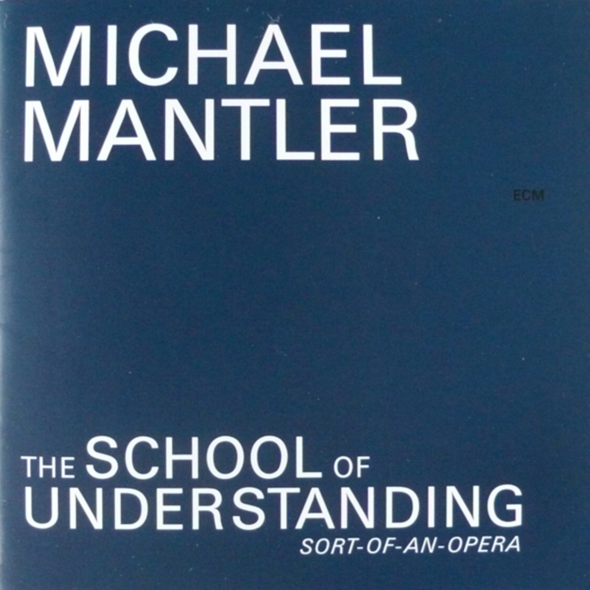 School of Understanding (Sort Of An Opera)