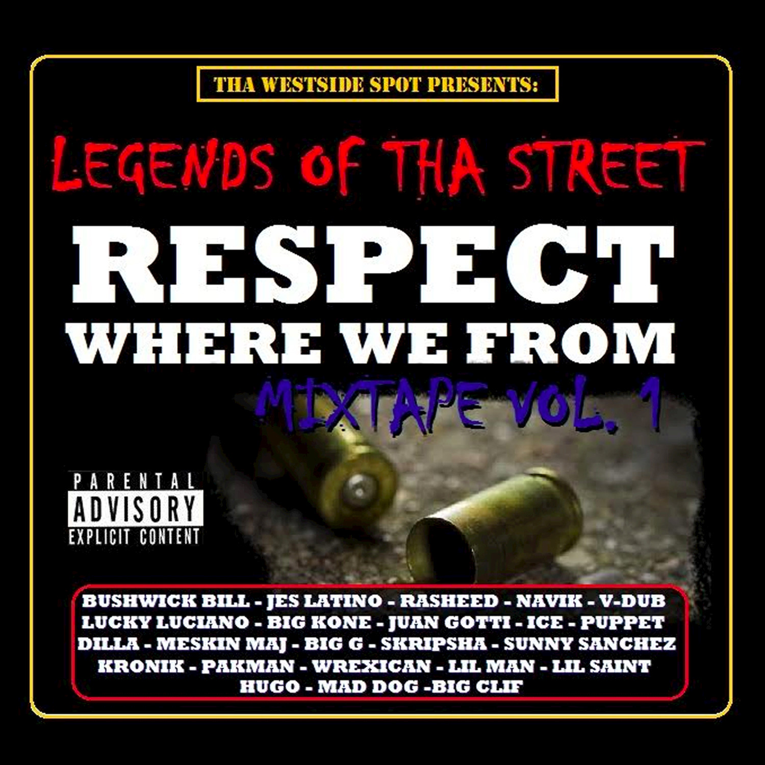 Legends of tha Street: Respect Where We from Mixtape, Vol.1