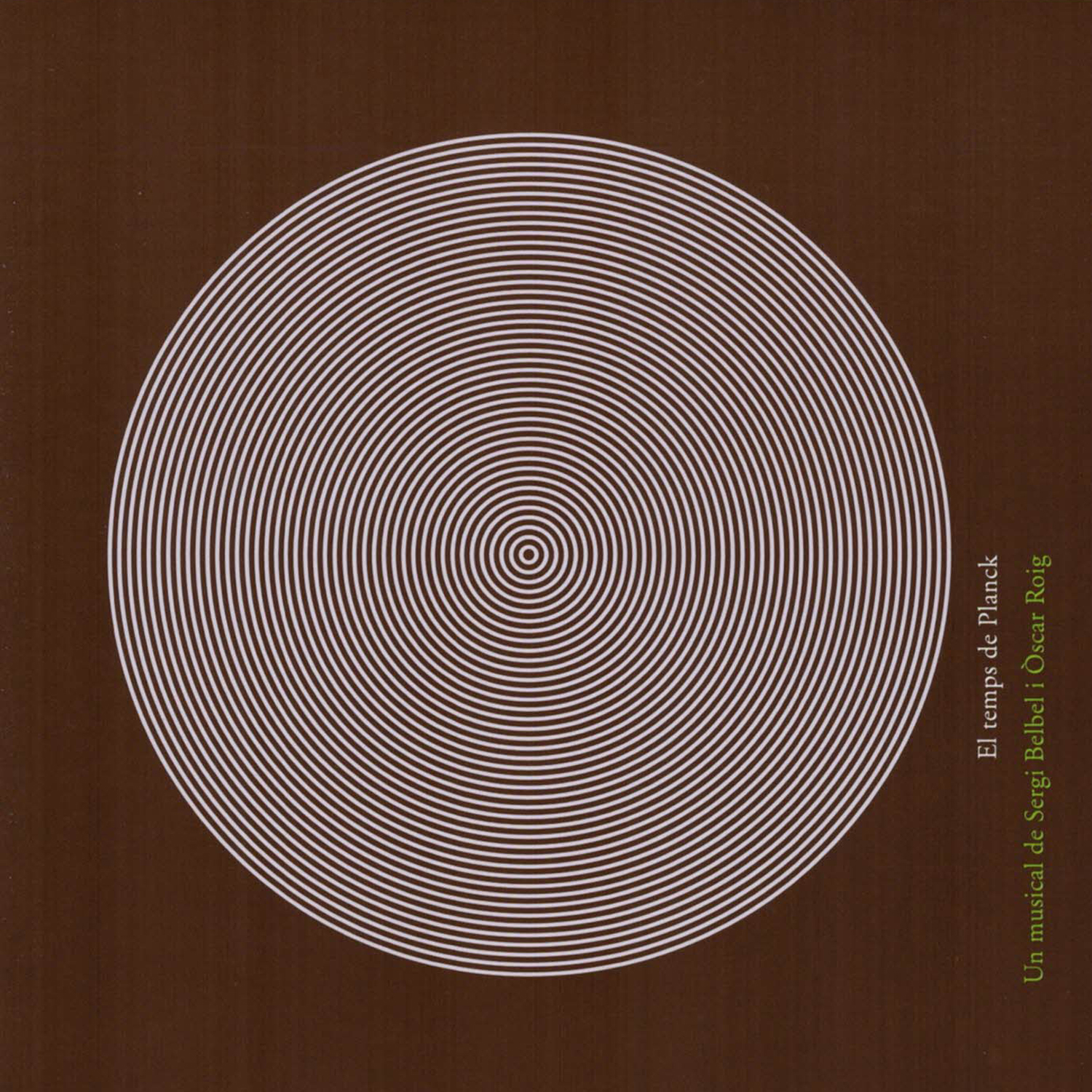 El Temps de Planck. un Musical de Sergi Belbel I Ò scar Roig