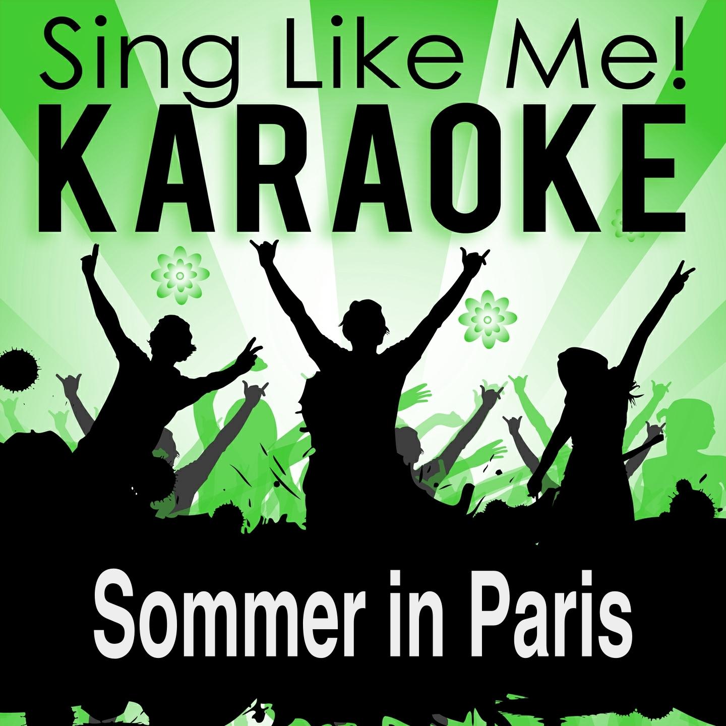 Sommer in Paris (Karaoke Version) (Originally Performed By Anna-Maria Zimmermann)