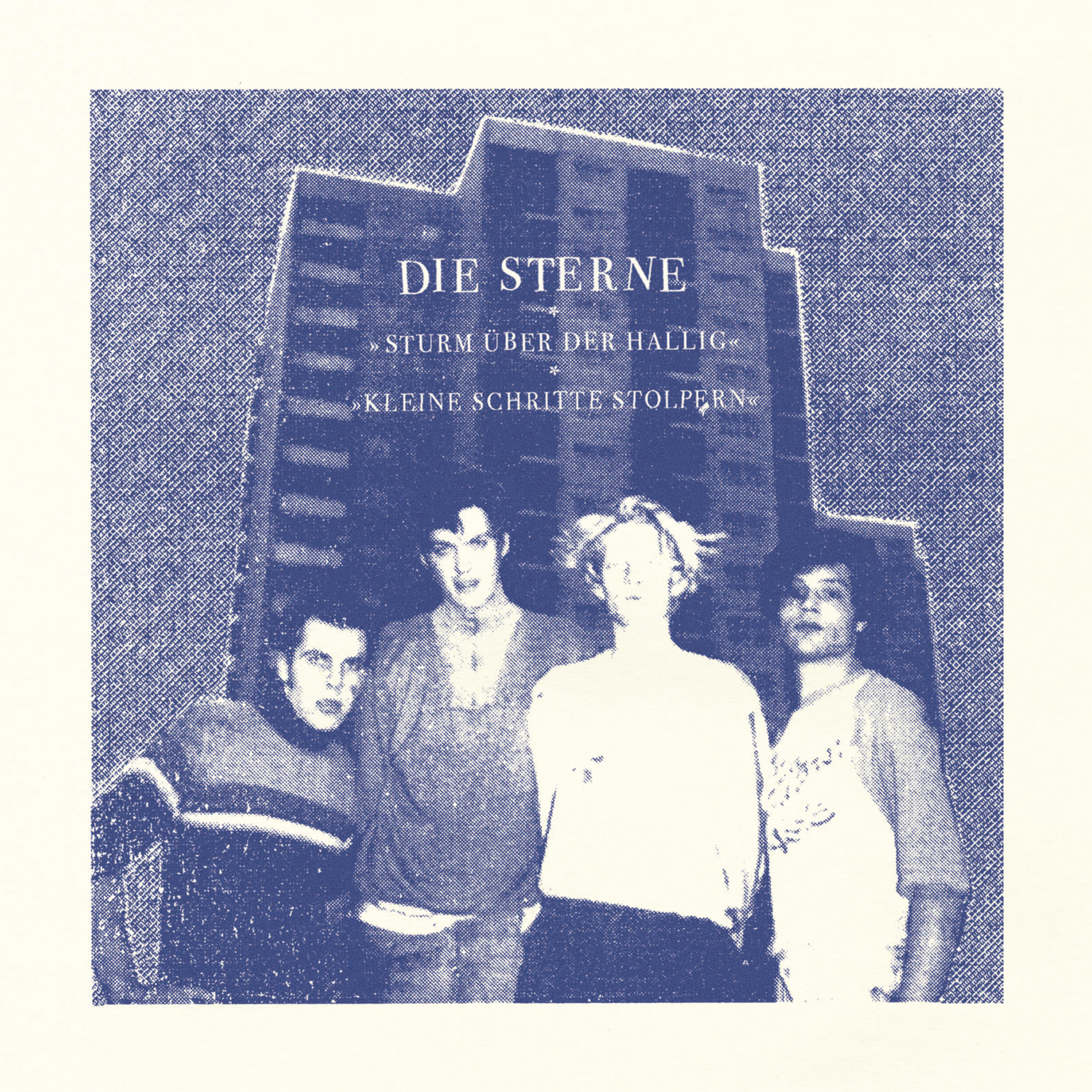 Sturm ü ber der Hallig  Kleine Schritte stolpern