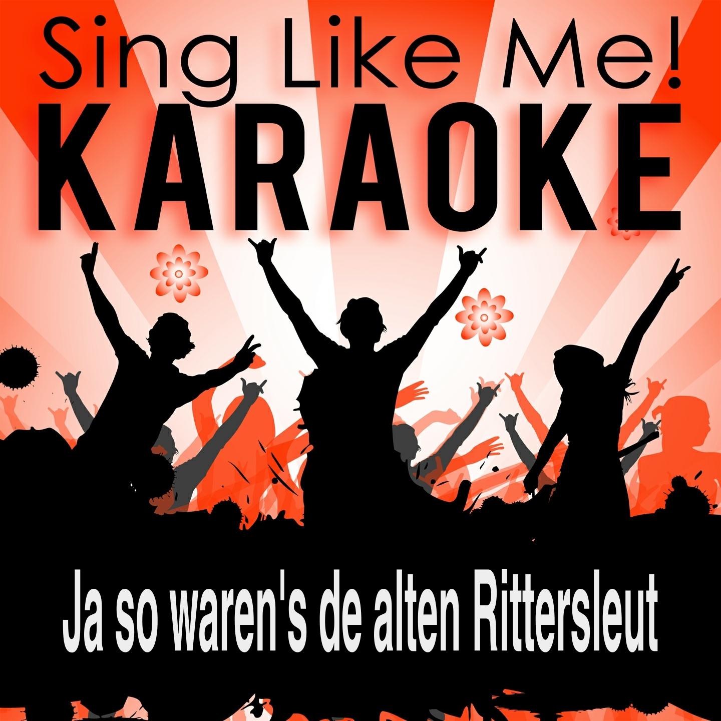 Ja so waren's de alten Rittersleut (Karaoke Version) (Originally Performed By Hot Dogs)