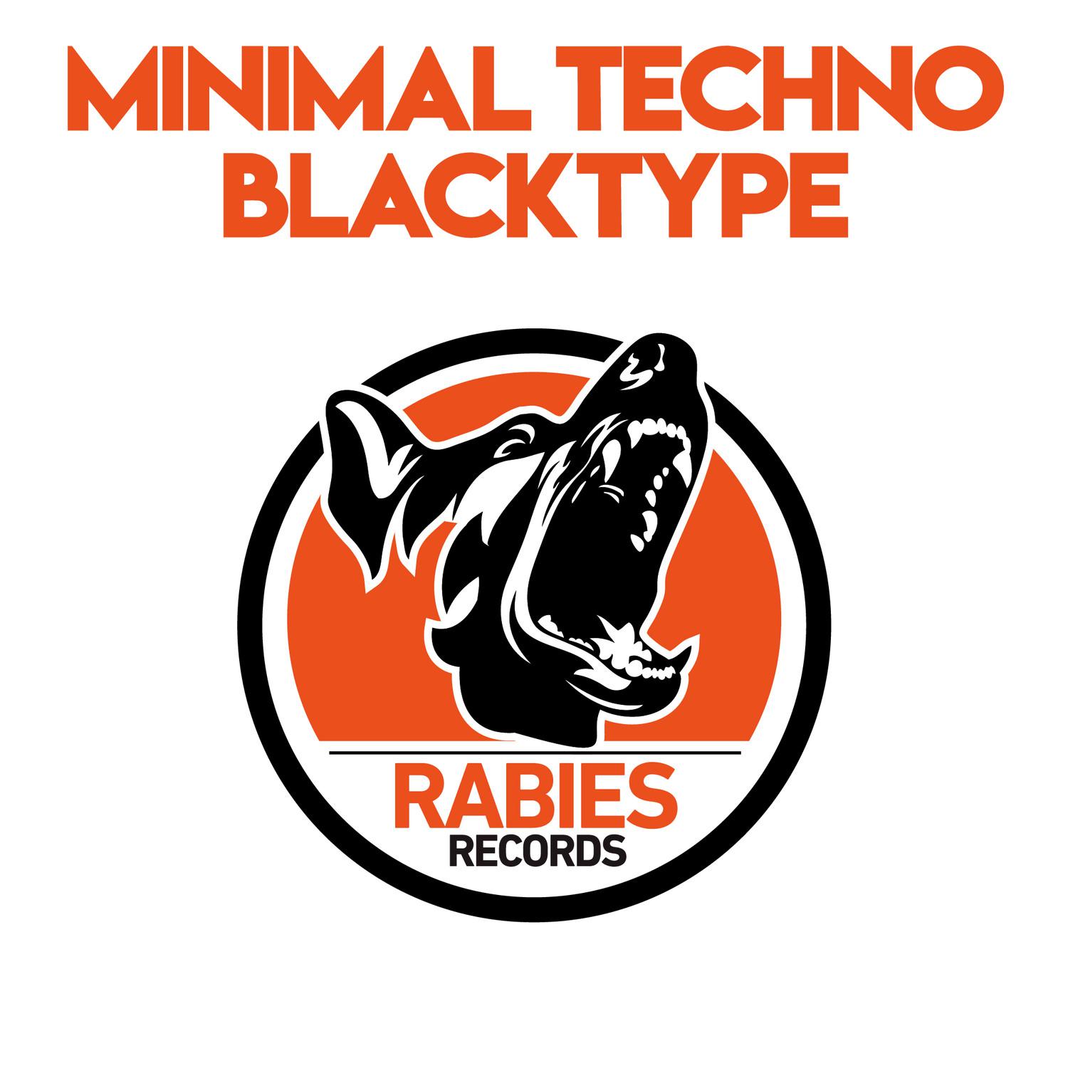 Minimal Techno Blacktype