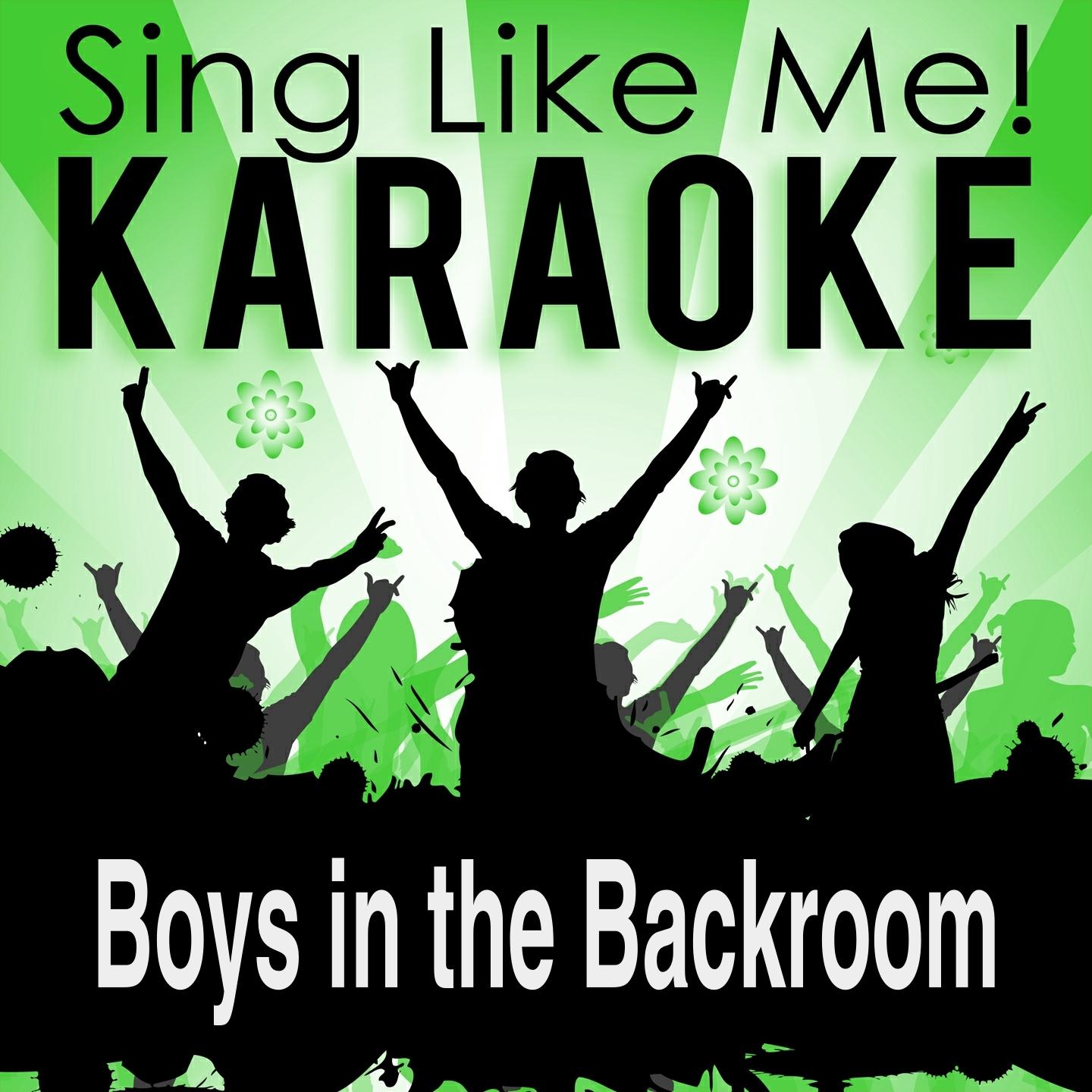 Boys in the Backroom (Karaoke Version with Guide Melody) (Originally Performed By Marlene Dietrich)