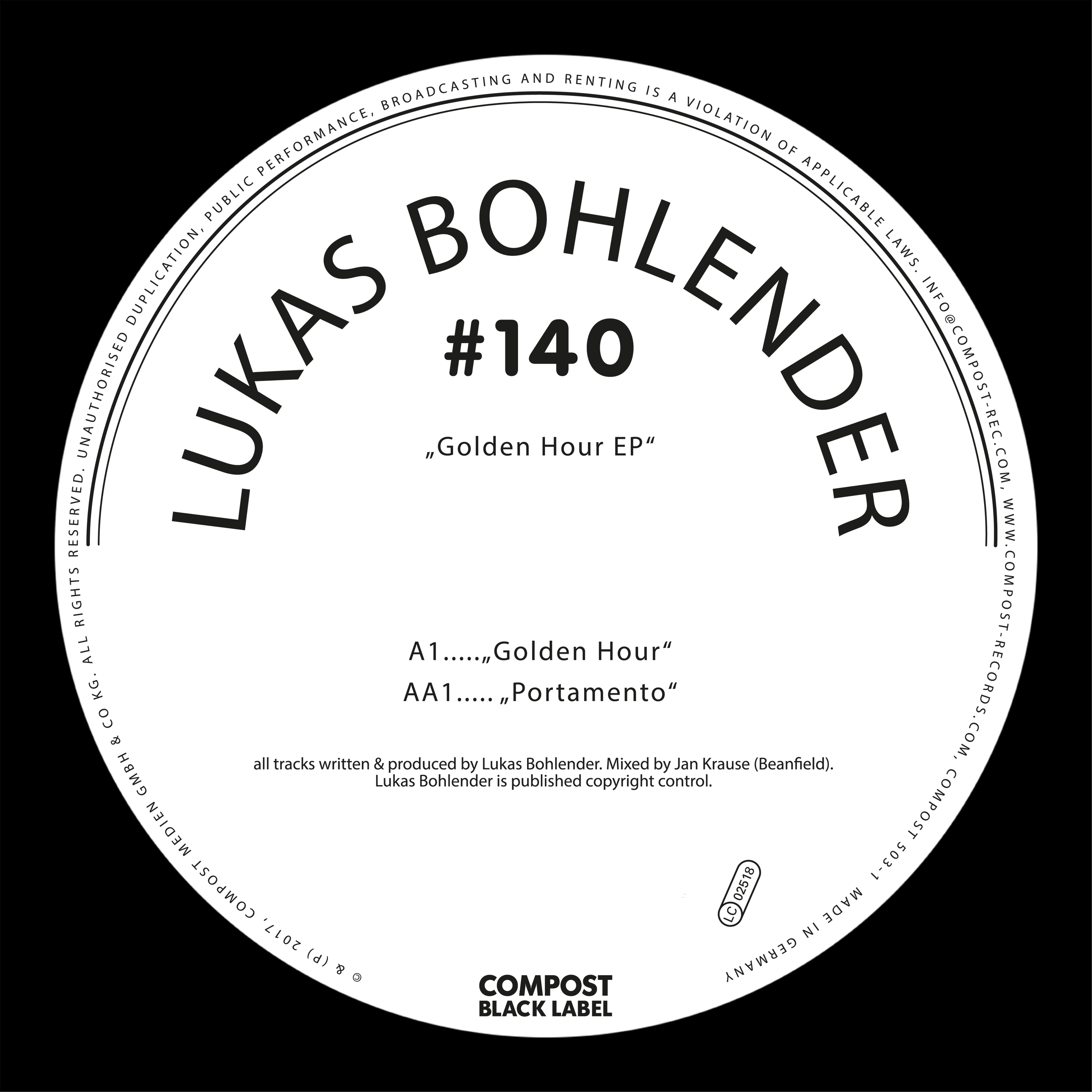 Golden Hour EP - Compost Black Label # 140