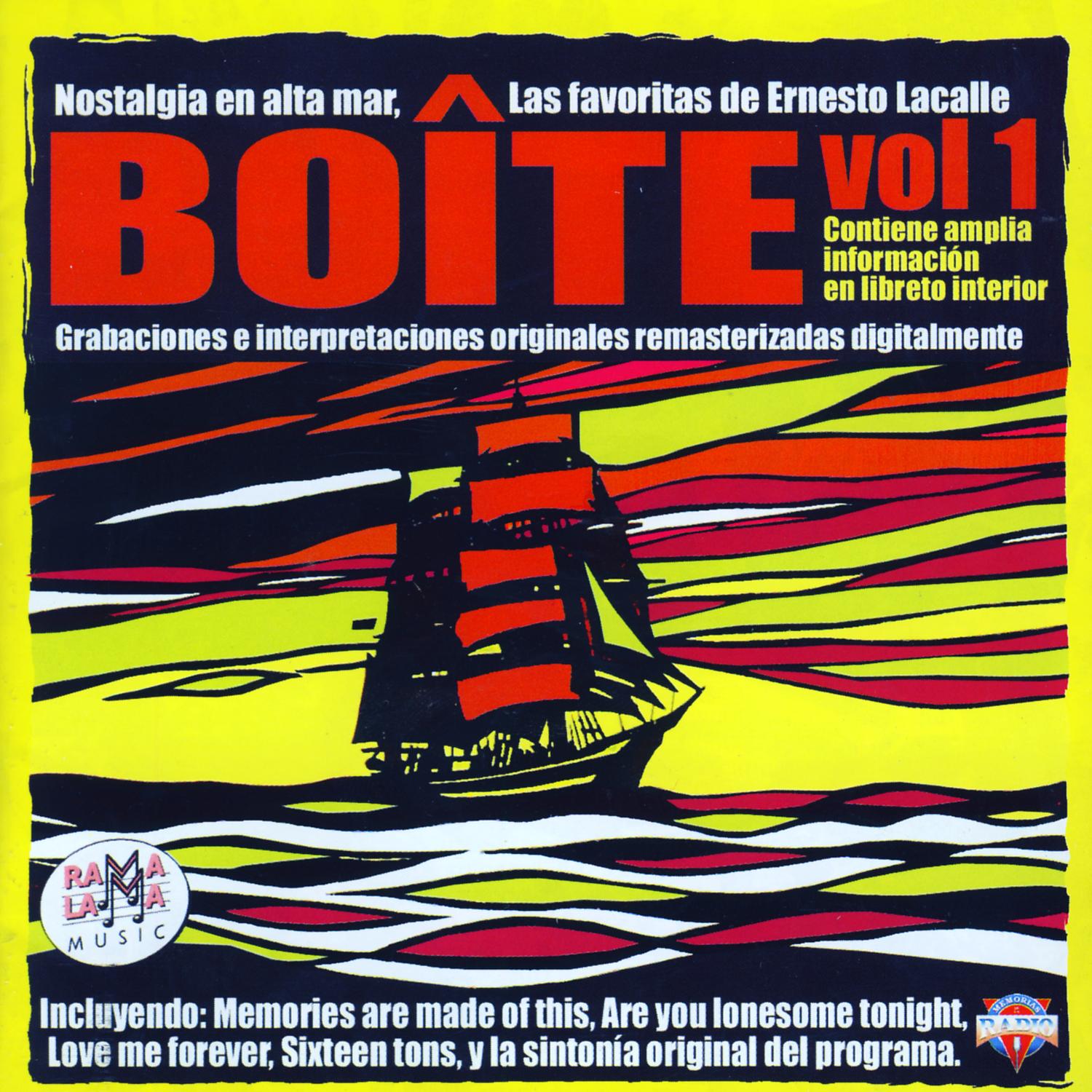 Bo te Vol. 1  " Nostalgia En Alta Mar", Las Favoritas De Ernesto Lacalle