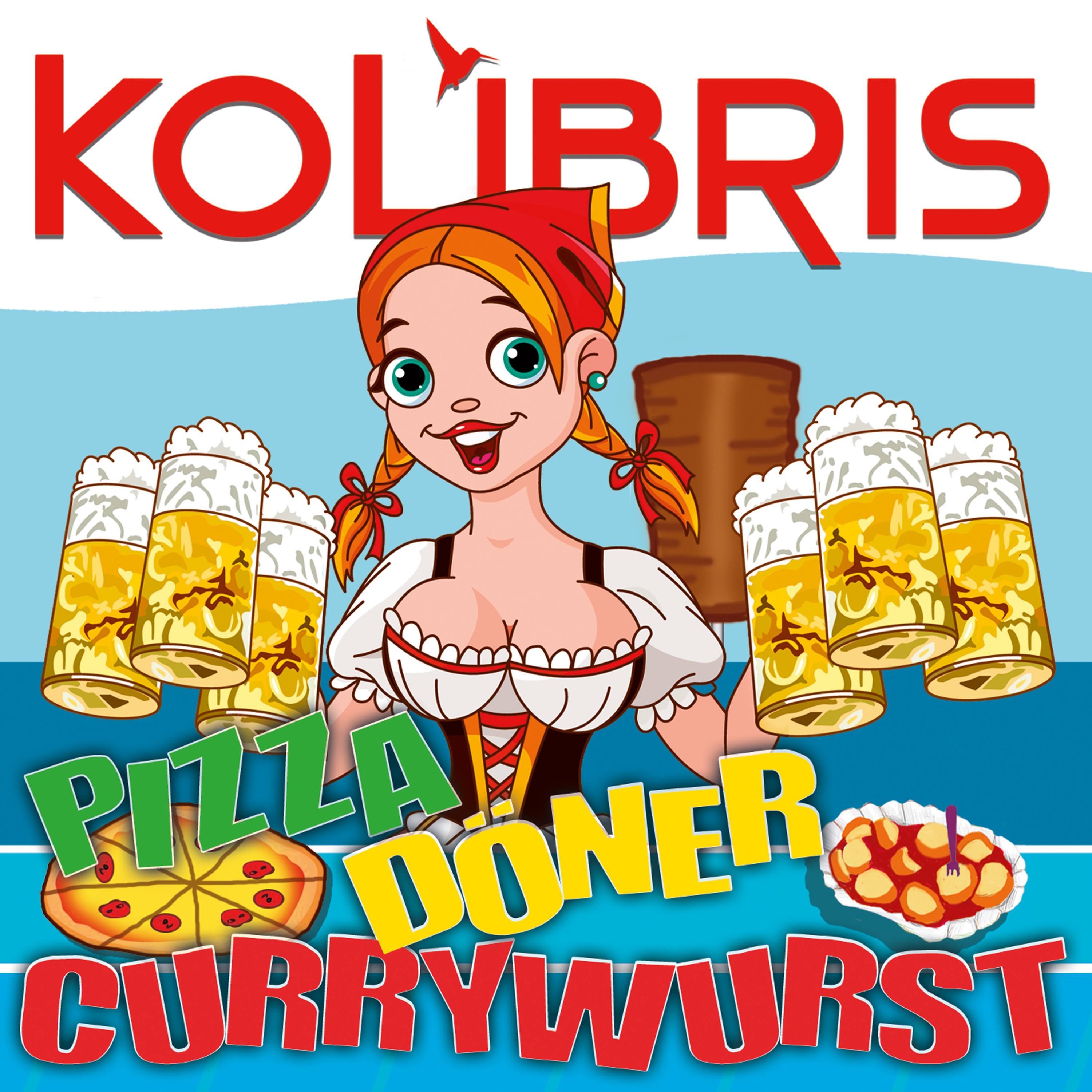 Pizza D ner Currywurst