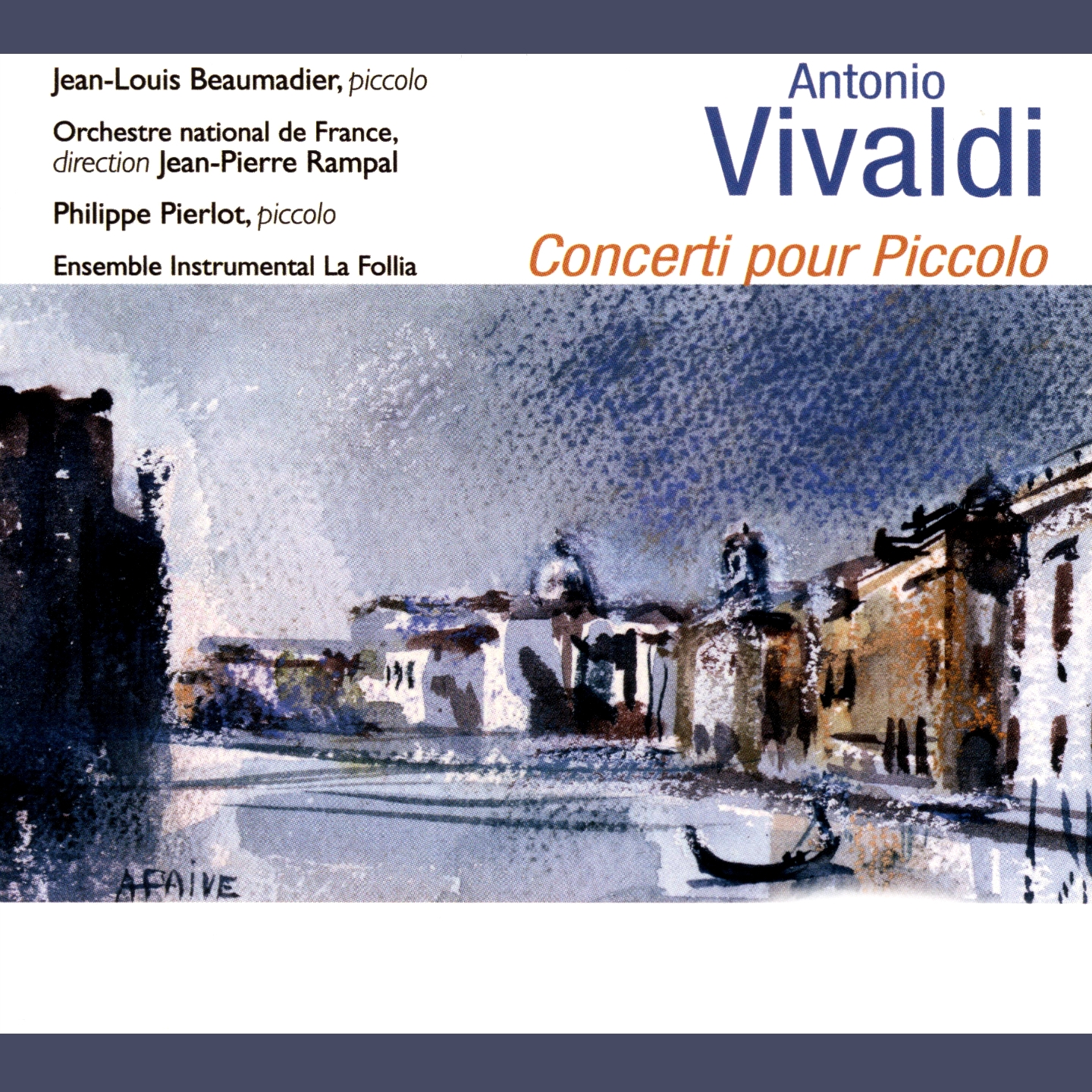 Vivaldi: Concerti pour piccolo