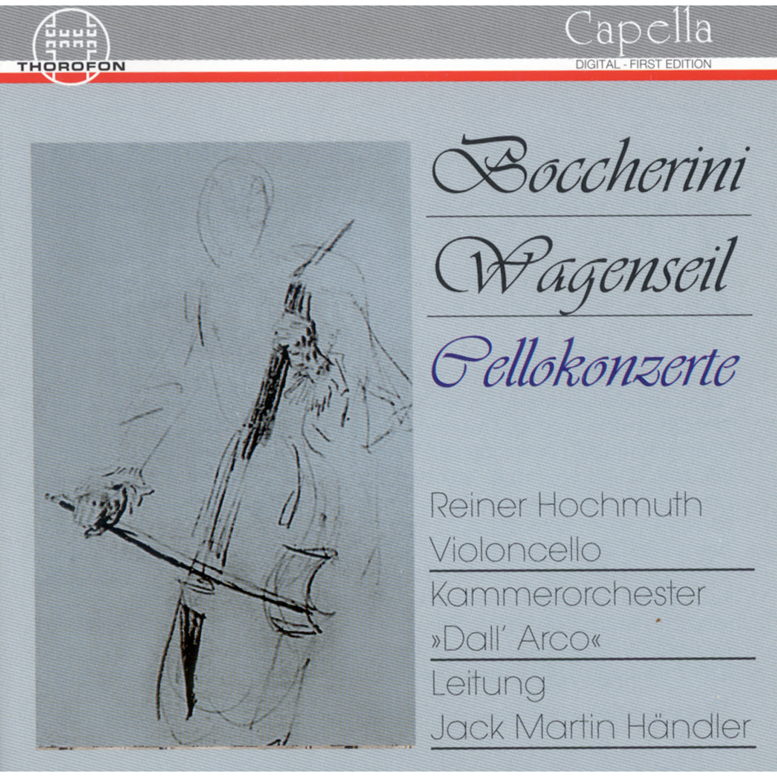 Concerto in D Major per Violoncello e Orchestra, G. 476: I. Allegro