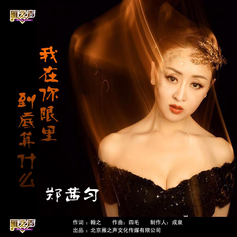 wo zai ni yan li dao di suan shen me