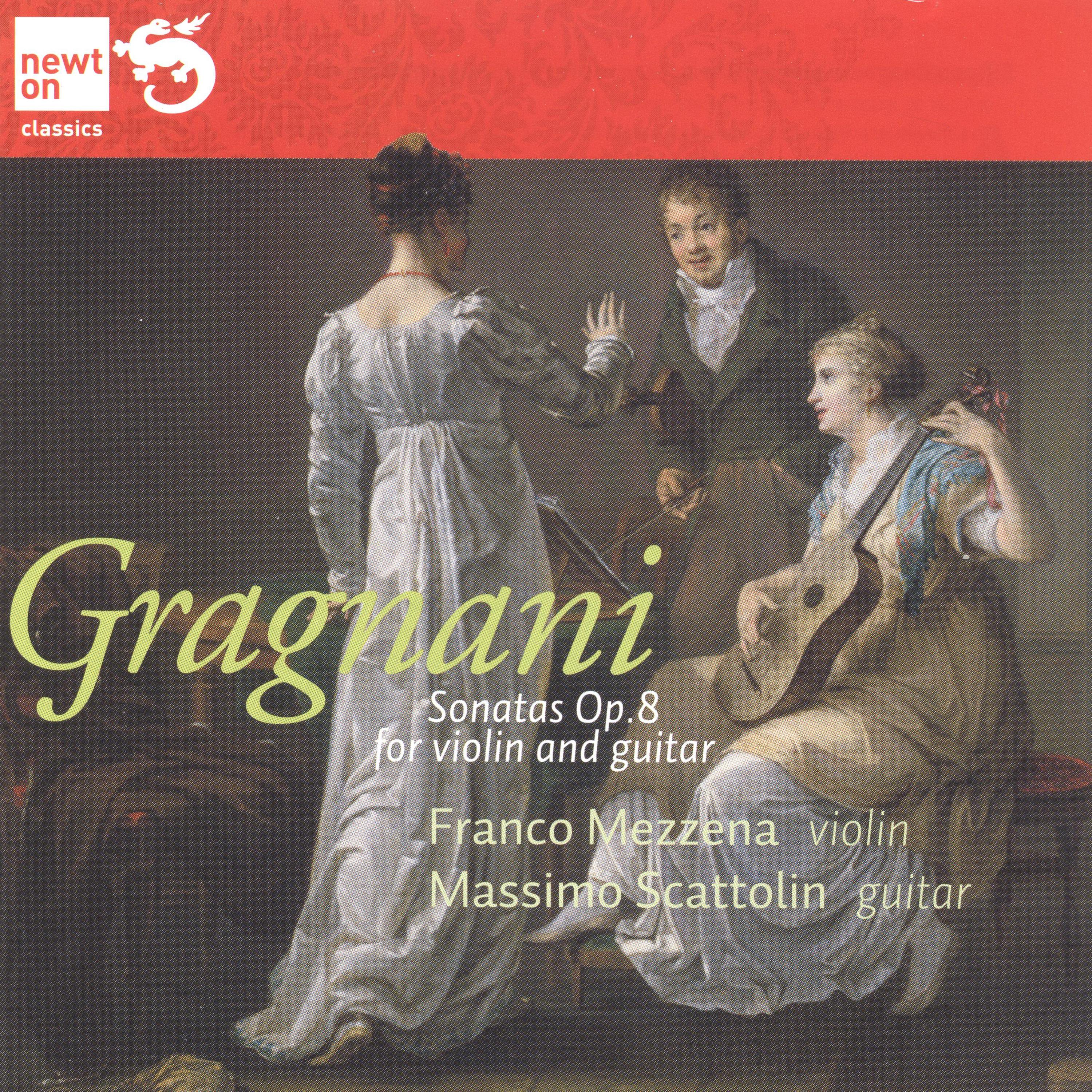Gragnani: Sonata for Violin and Guitar Op. 8, No. 3 in A: III. Allegro spiritoso