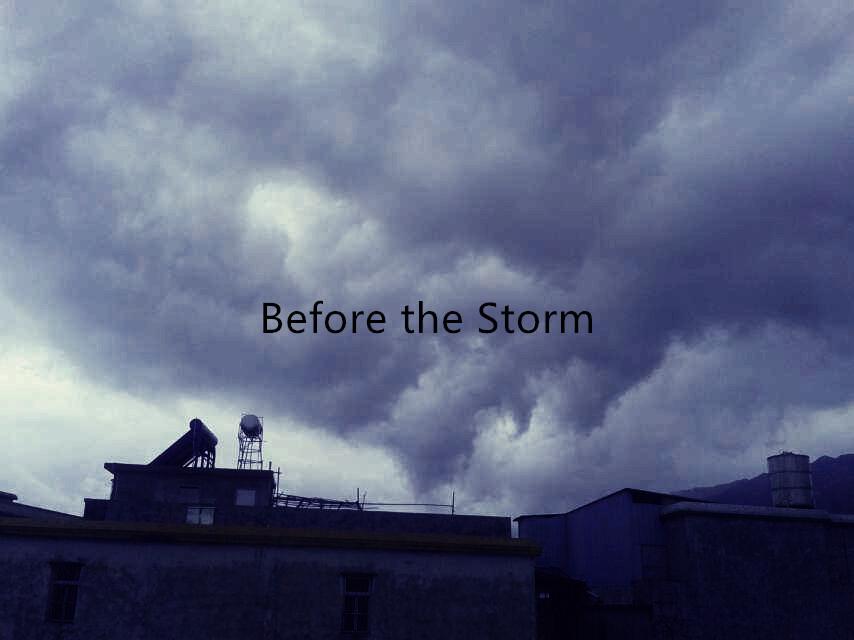 Before the Storm