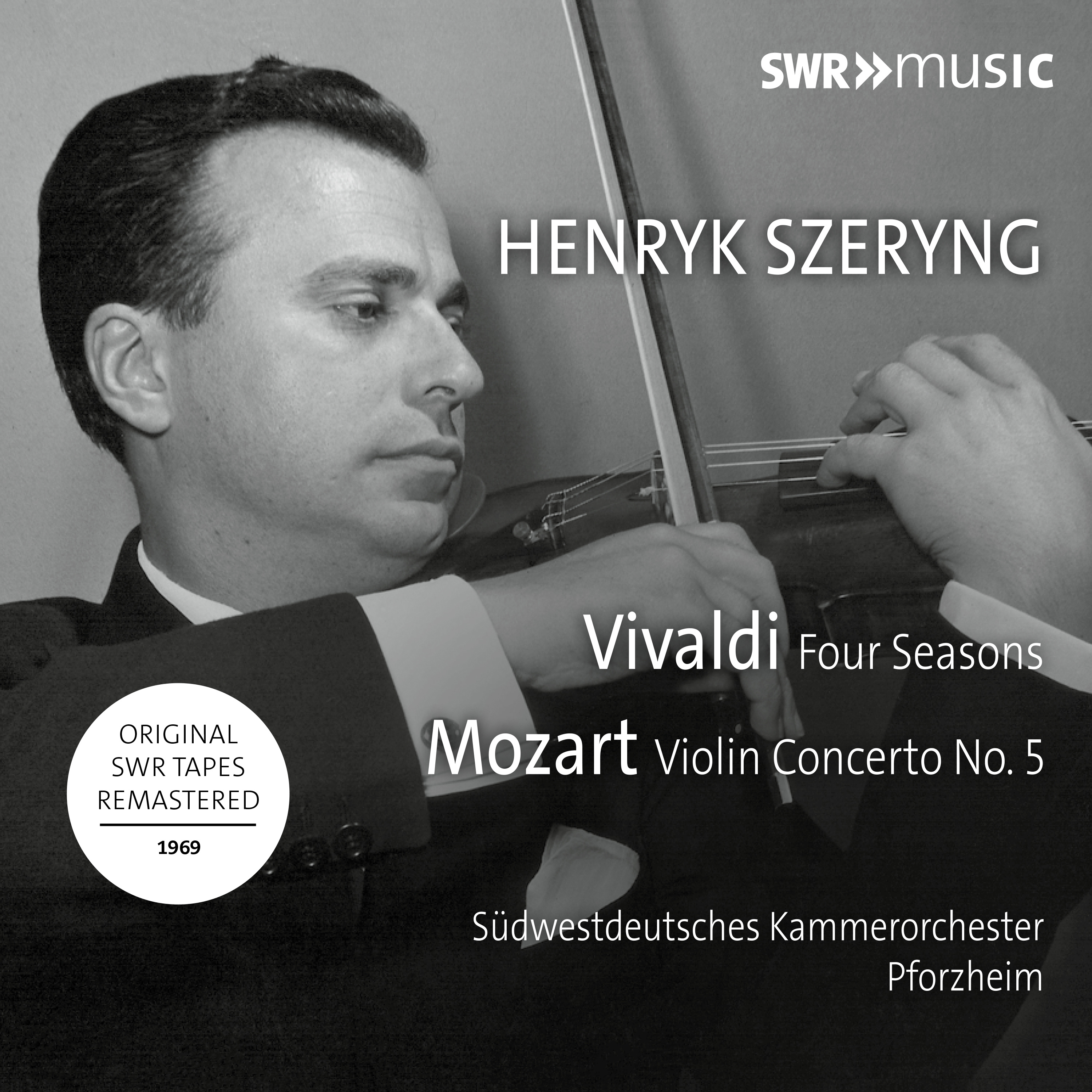 VIVALDI, A.: 4 Seasons (The) / MOZART, W.A.: Violin Concerto No. 5 (Szeryng, South West German Chamber Orchestra, Pforzheim) (1969)