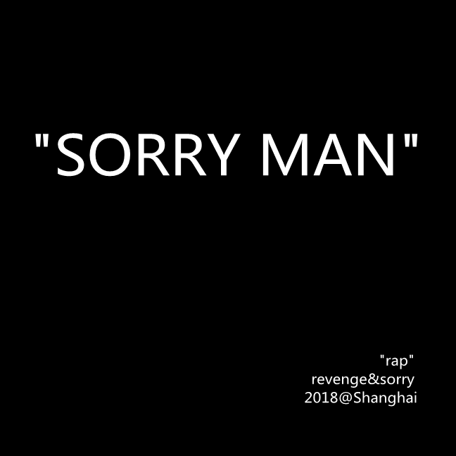 SORRY MAN