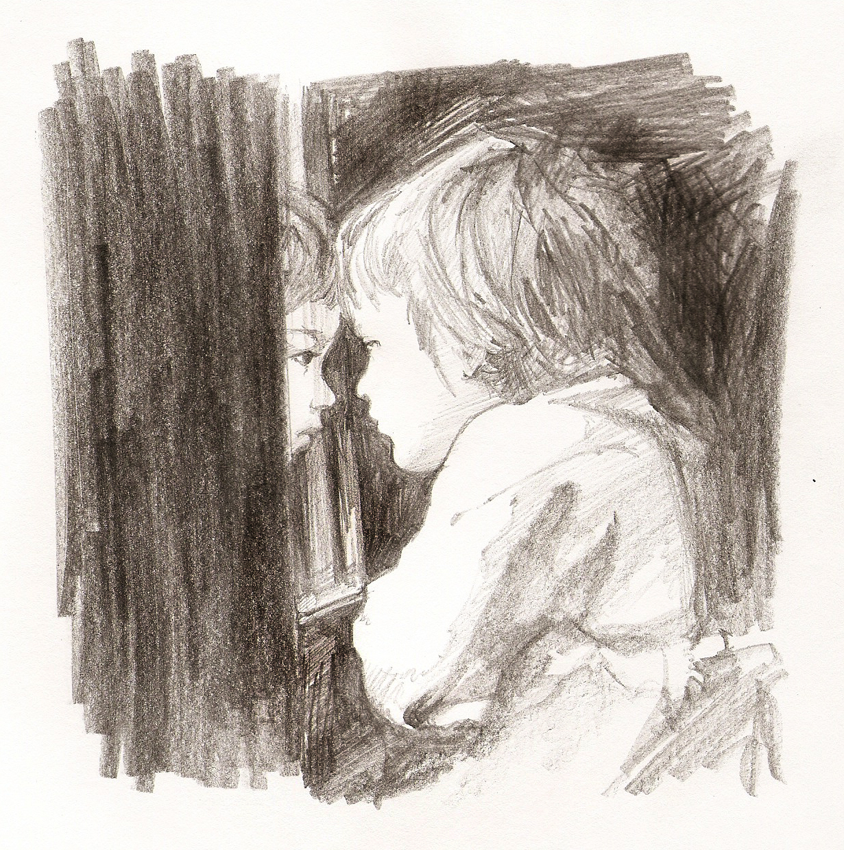 wo nei xin zhu zhe yi ge gu du de hai zi