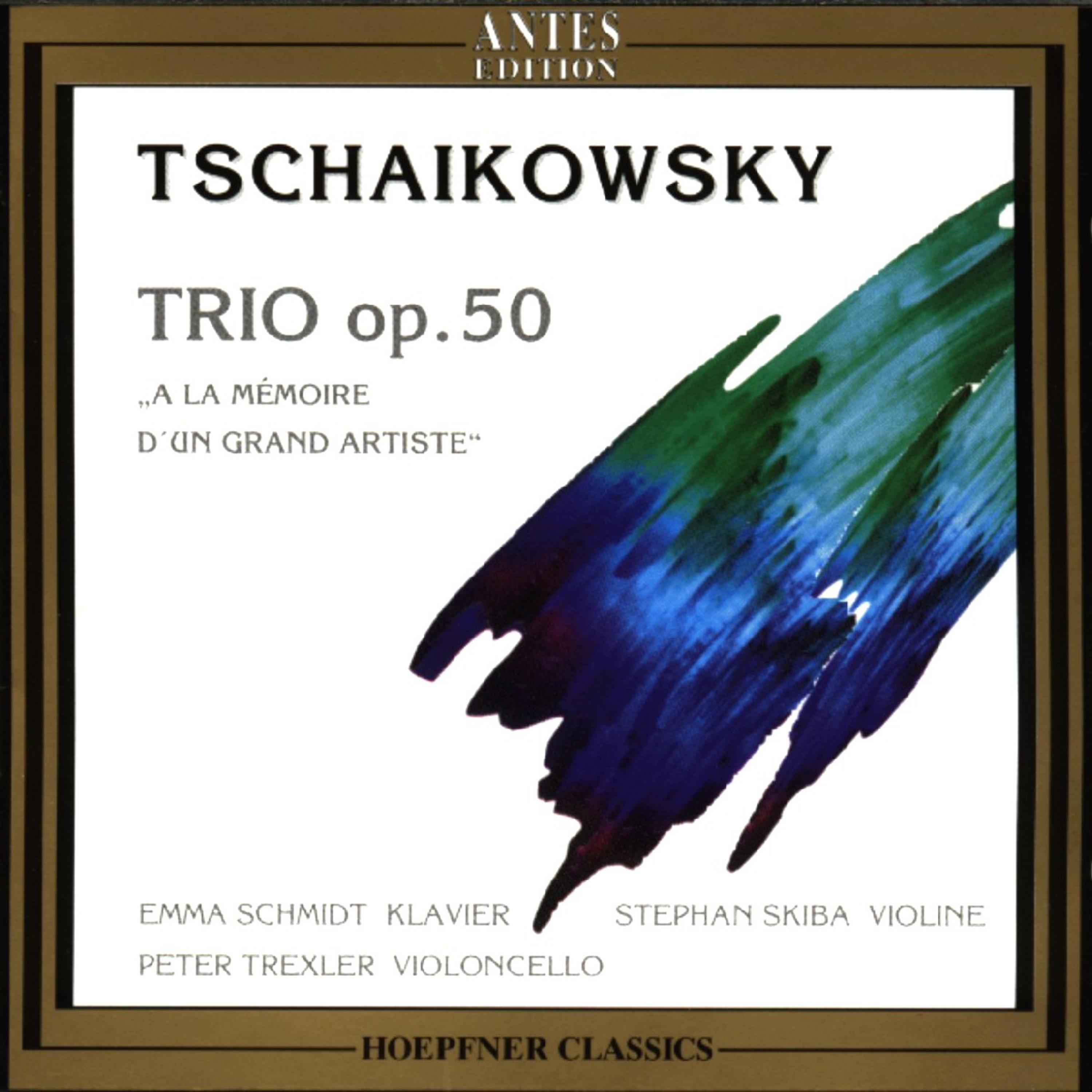 Tema con variazione, Trio, A-Moll, op. 50: V. 8. Variation, L'istesso Tempo