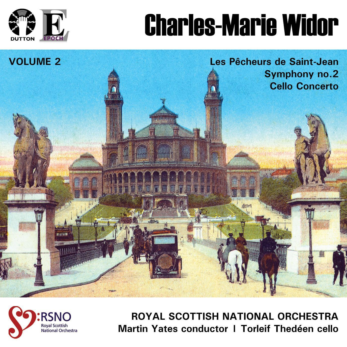 Widor: Symphony No.2 - Cello Concerto, Vol. 2
